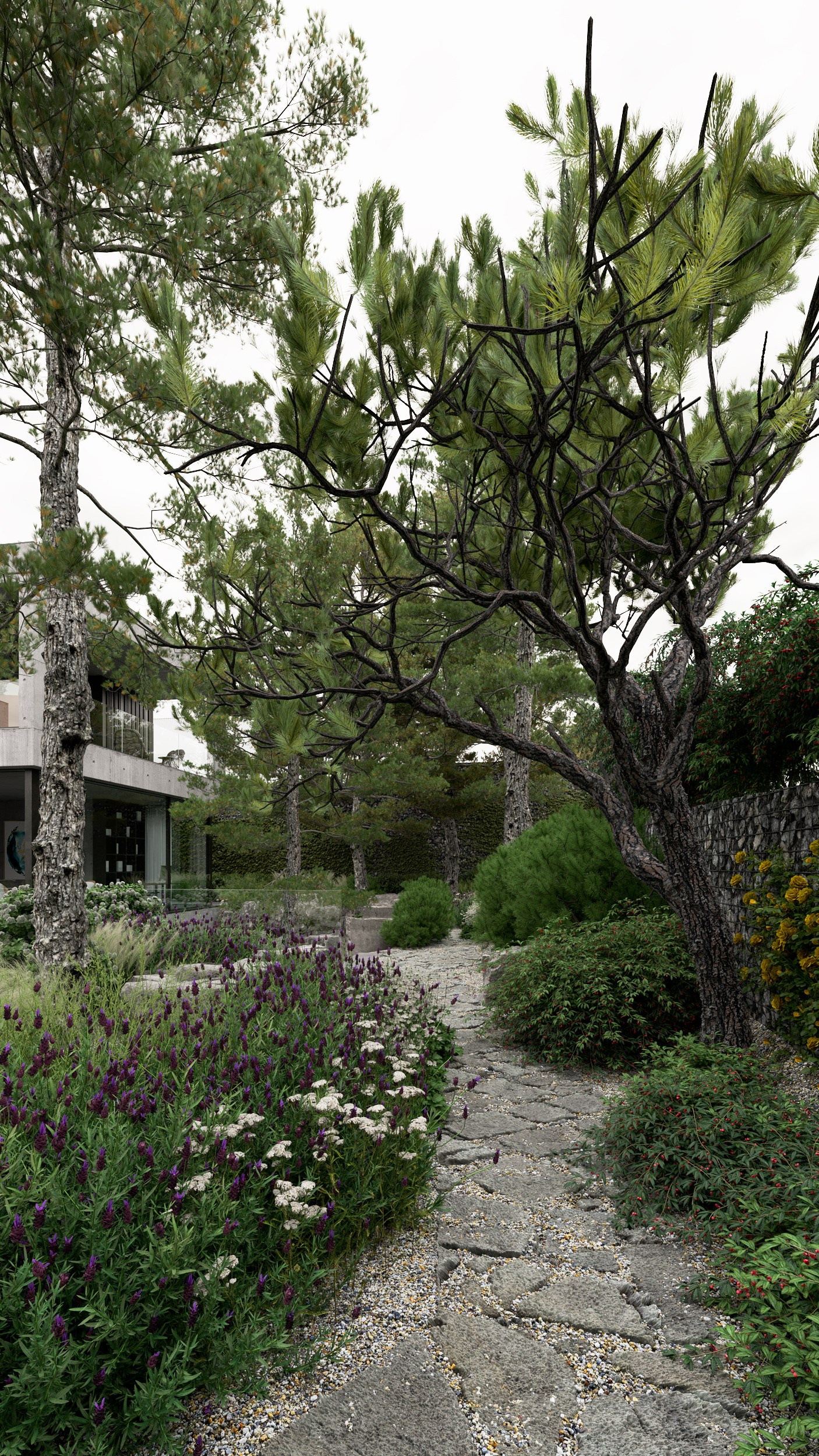 Zahrada — vila Chuchle 1. Filipenka Architects