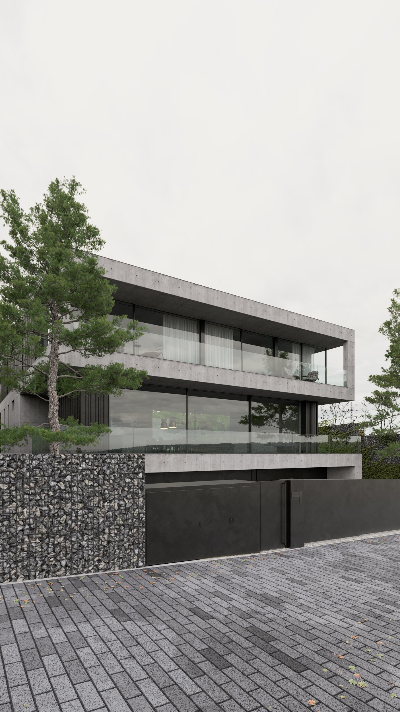 Zahrada — vila Chuchle 1. Filipenka Architects