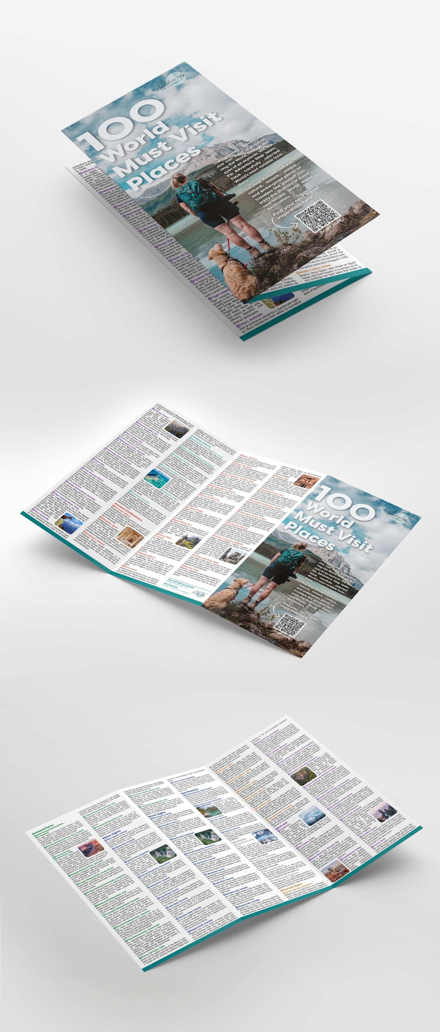 Ad Campaign for new Pin Adventure Map product launching. ContentLab — visual content for your business