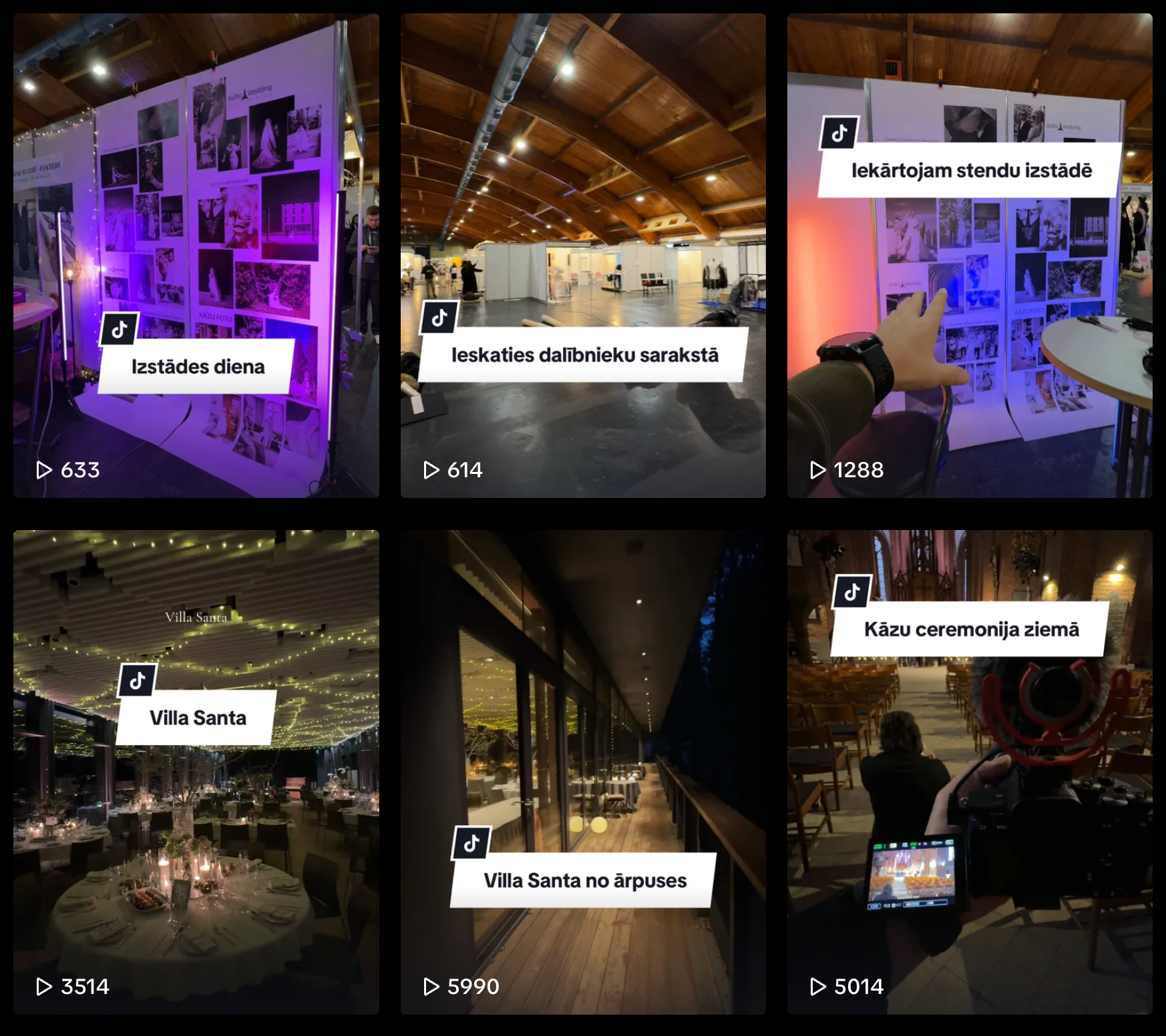 Kāzu TikTok kanāls BalticWedding - Jaunums. Kāzu video un kāzu foto | BalticWedding - Ainārs Krauklis