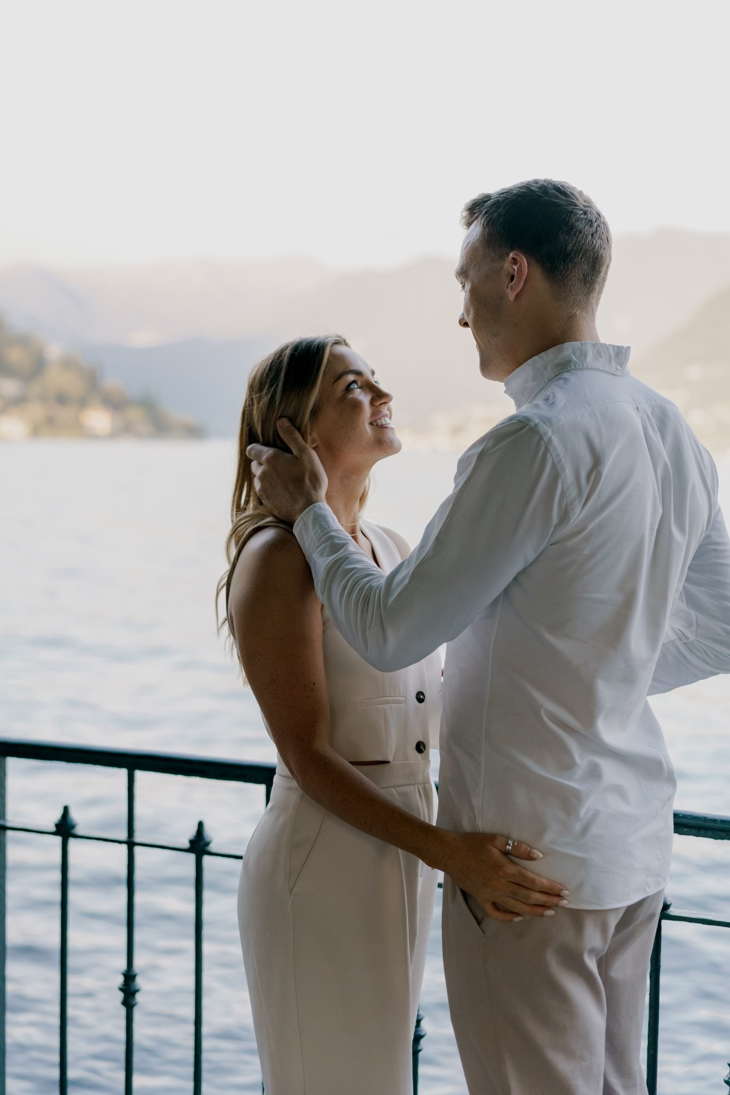 Lake Como Engagement Photo Session Photographer | Inna Zaytseva Photography. Wedding photographer in Europe. Based in Italy, Lake Como. Aesthetic elegant story-telling