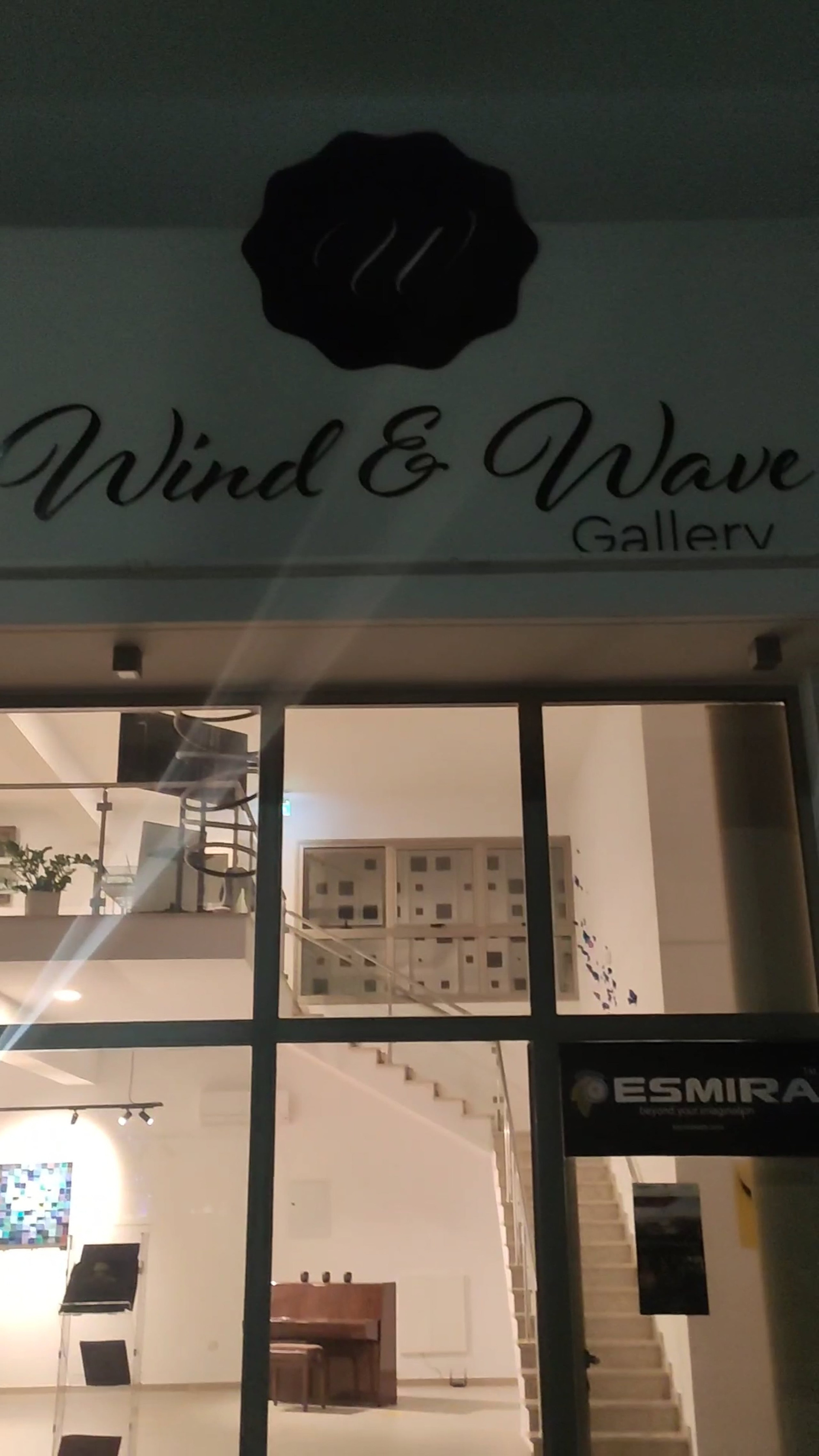 Wind & Wave Gallery, Paphos, Cyprus. Lolly Shine. Contemporary digital artist