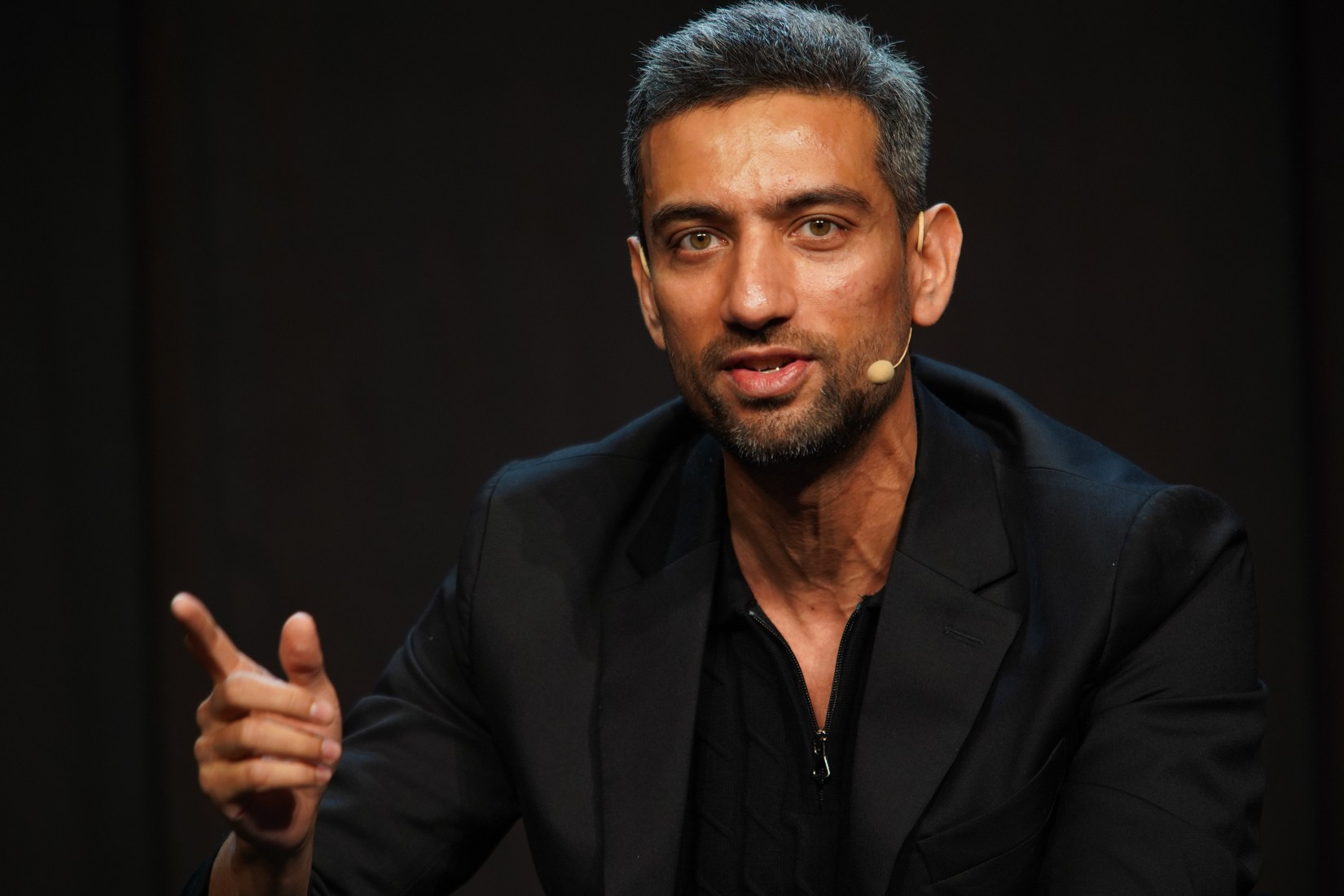 Hriday Ravindranath, CDIO Orange Business, participating in panel at corporate conference Hilton Prague 2026 Sales Kick-Off.