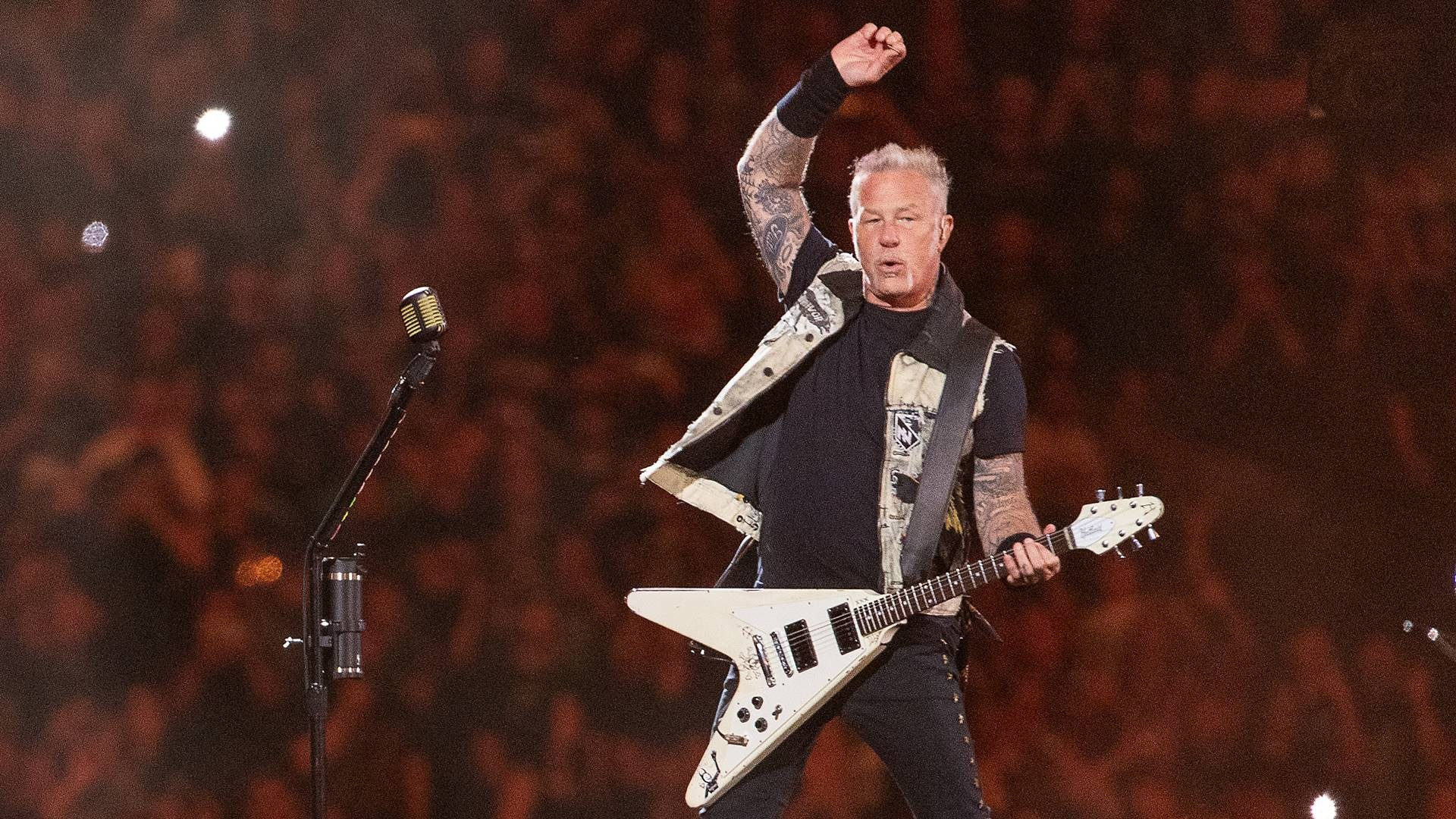 James Hetfield, de Metallica, le pide matrimonio a su novia bajo el agua durante un buceo con tiburones ballena | FOTKAI