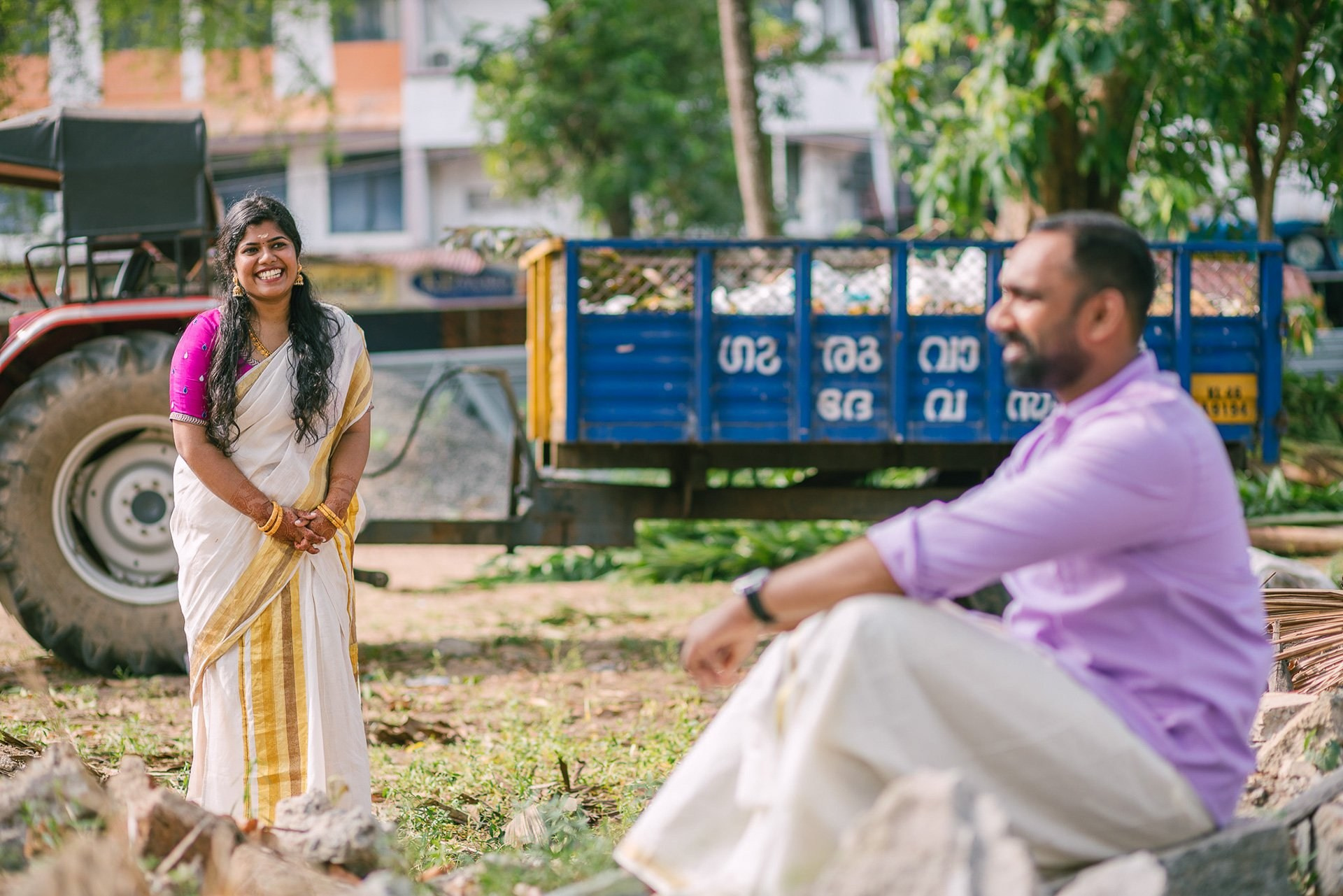 Engagement & Pre-Wedding Portraits in Thrissur, Kerala | ONEIRO