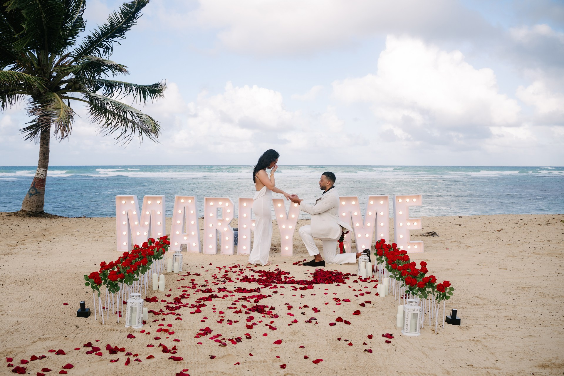 Pedidos de Casamento em Punta Cana | Pacotes Românticos na Praia. Fotógrafo de Casamento e Pedido de Casamento em Punta Cana — Mikhail Chernov
