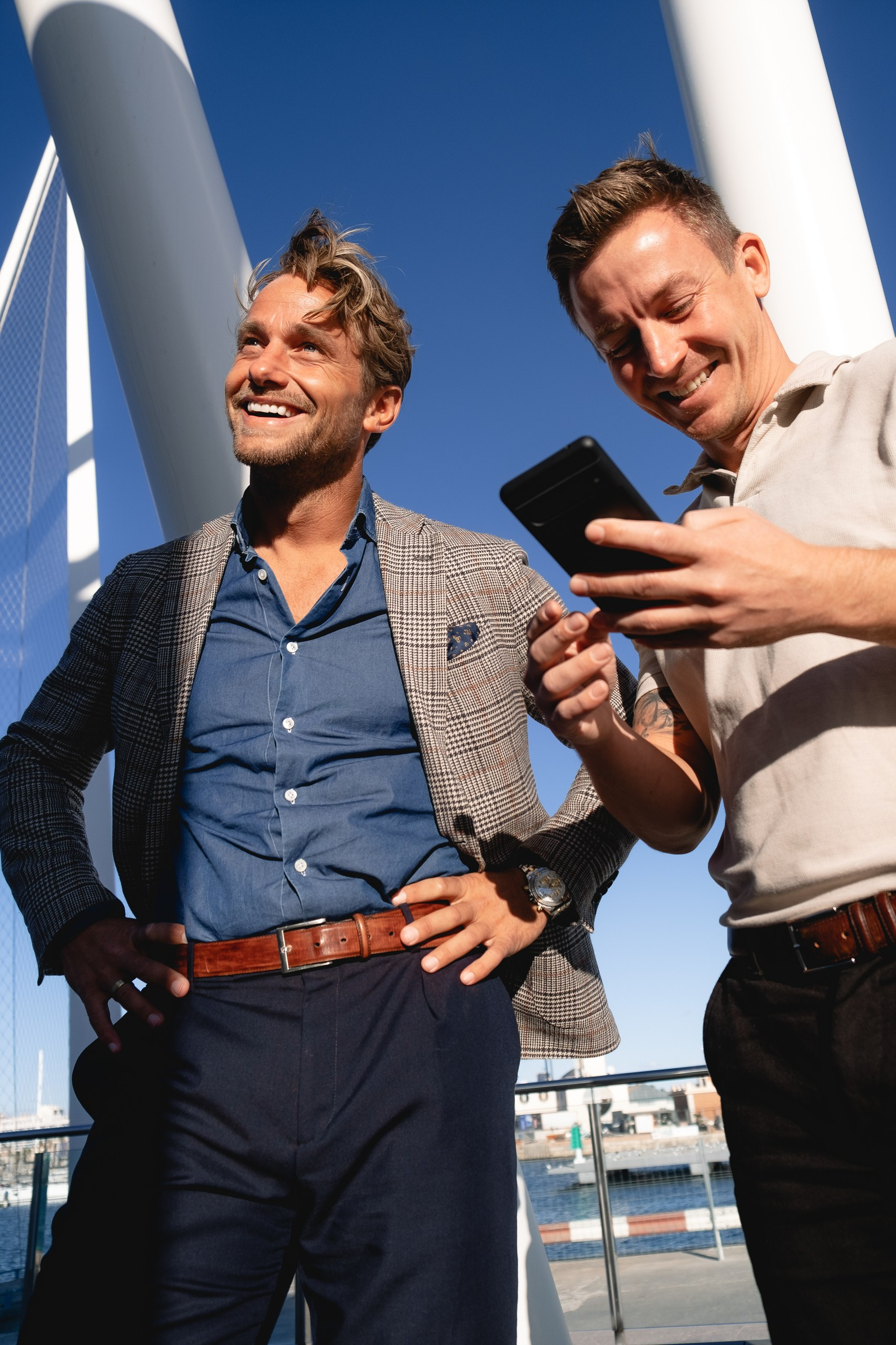 Business content photoshoot in Alicante for Norwegian Capital