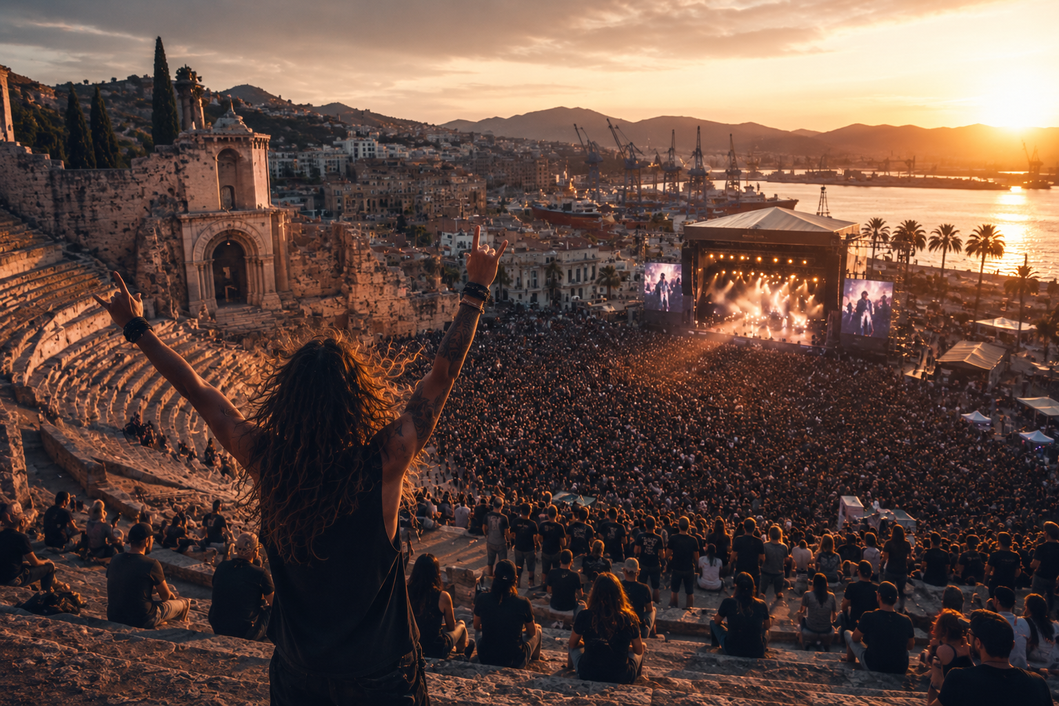 Cartagena: cómo un antiguo puerto se convirtió inesperadamente en la nueva capital del rock y el metal en España | FOTKAI
