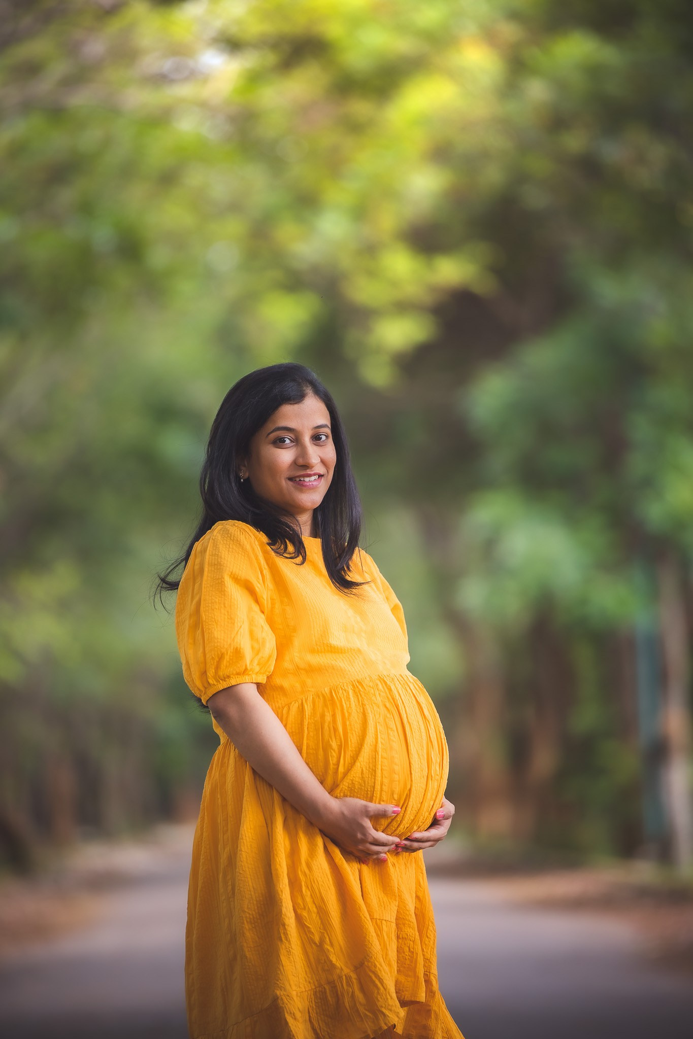 Anusha maternity portraits | Bangalore, India