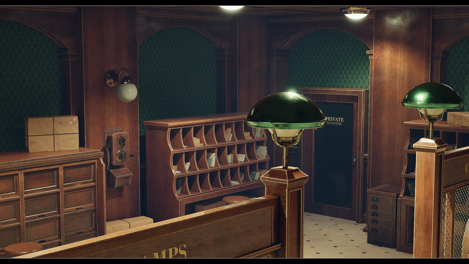 Francesco Mazzega I Post Office UE5. Francesco Mazzega - 3D Generalist