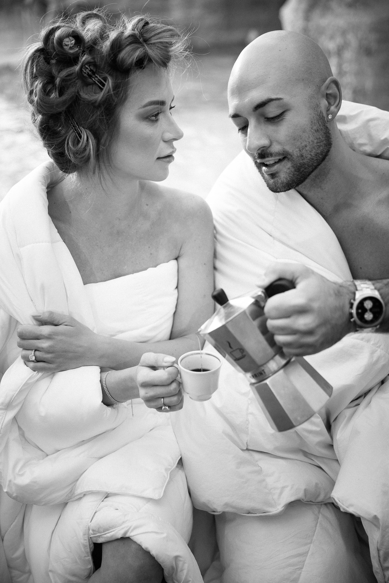 Love, Duvets, and the Eternal City: A Dreamy Elopement in Rome. Elizaveta Razumova: Cinematic Photography for Love, Weddings, Portraits & Brands