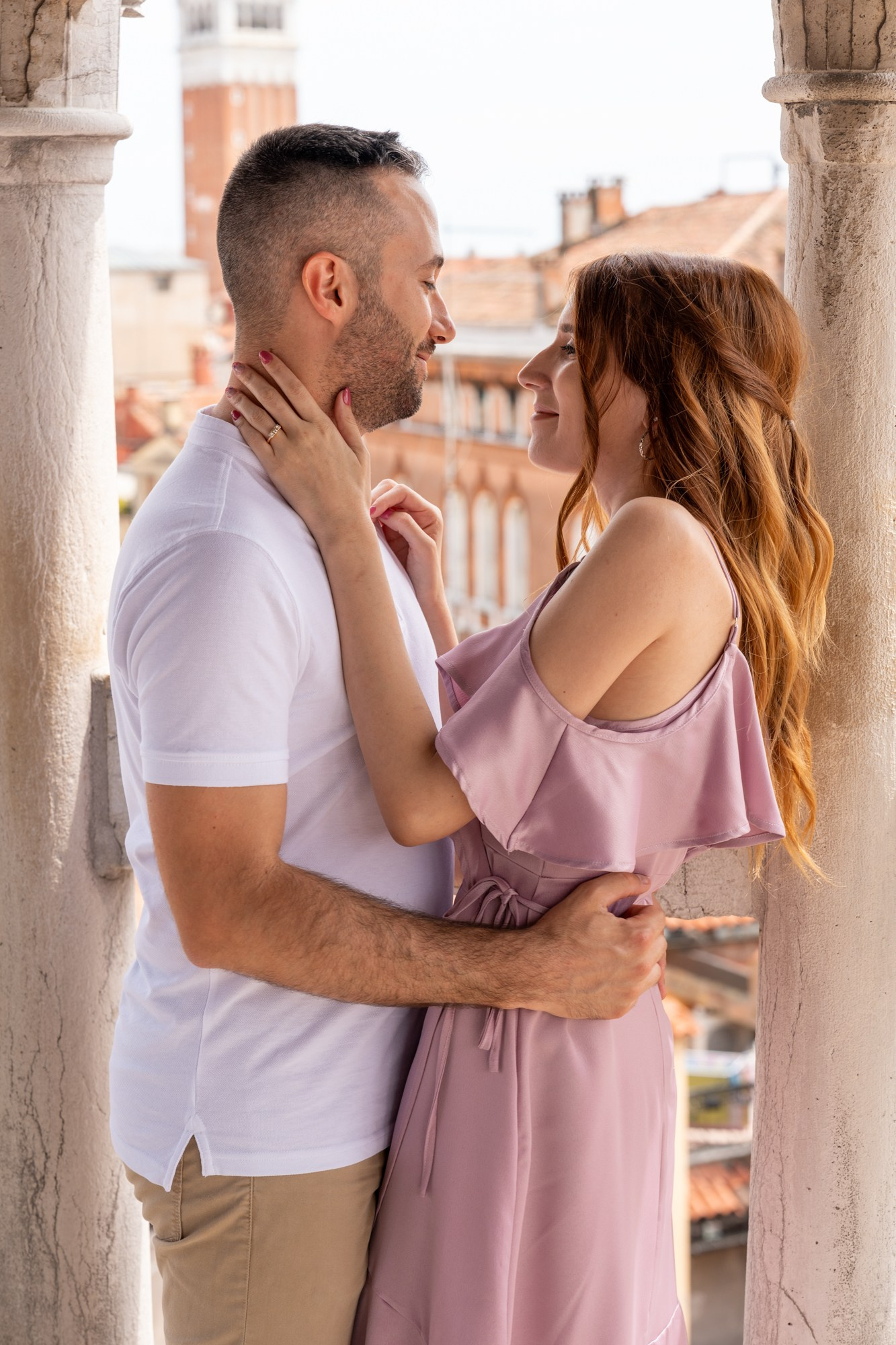 Sesión de Fotos de Preboda en Venecia | El Velo Blanco. El Velo Blanco I Fotógrafos de Bodas