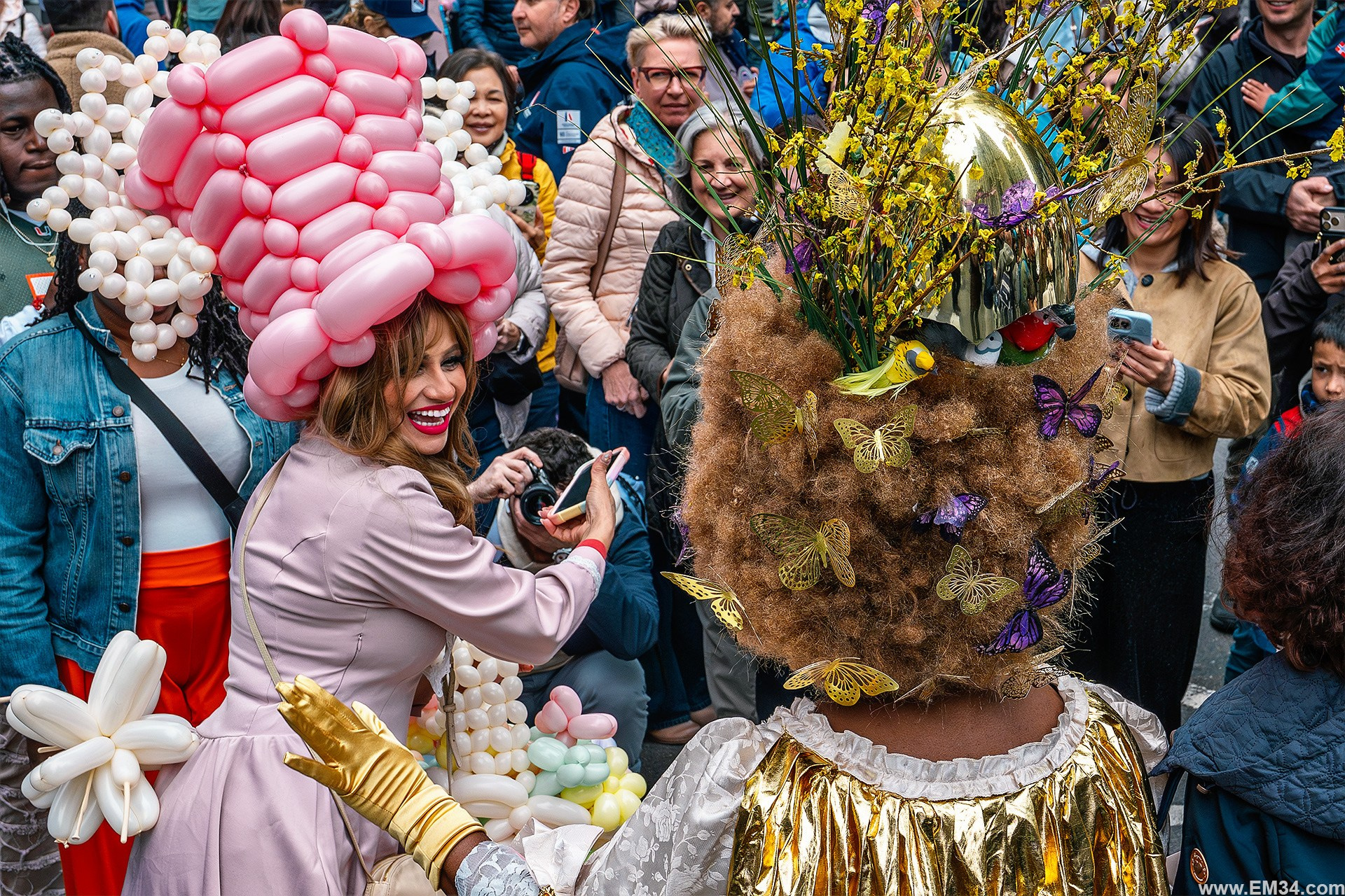 Easter Sunday in New York: strange outfits, passing faces, and moments in between. Emin Kuliyev — Award-Winning Wedding Photojournalist NYC & USA | Best Wedding Photographer Known for Candid, Timeless Moments
