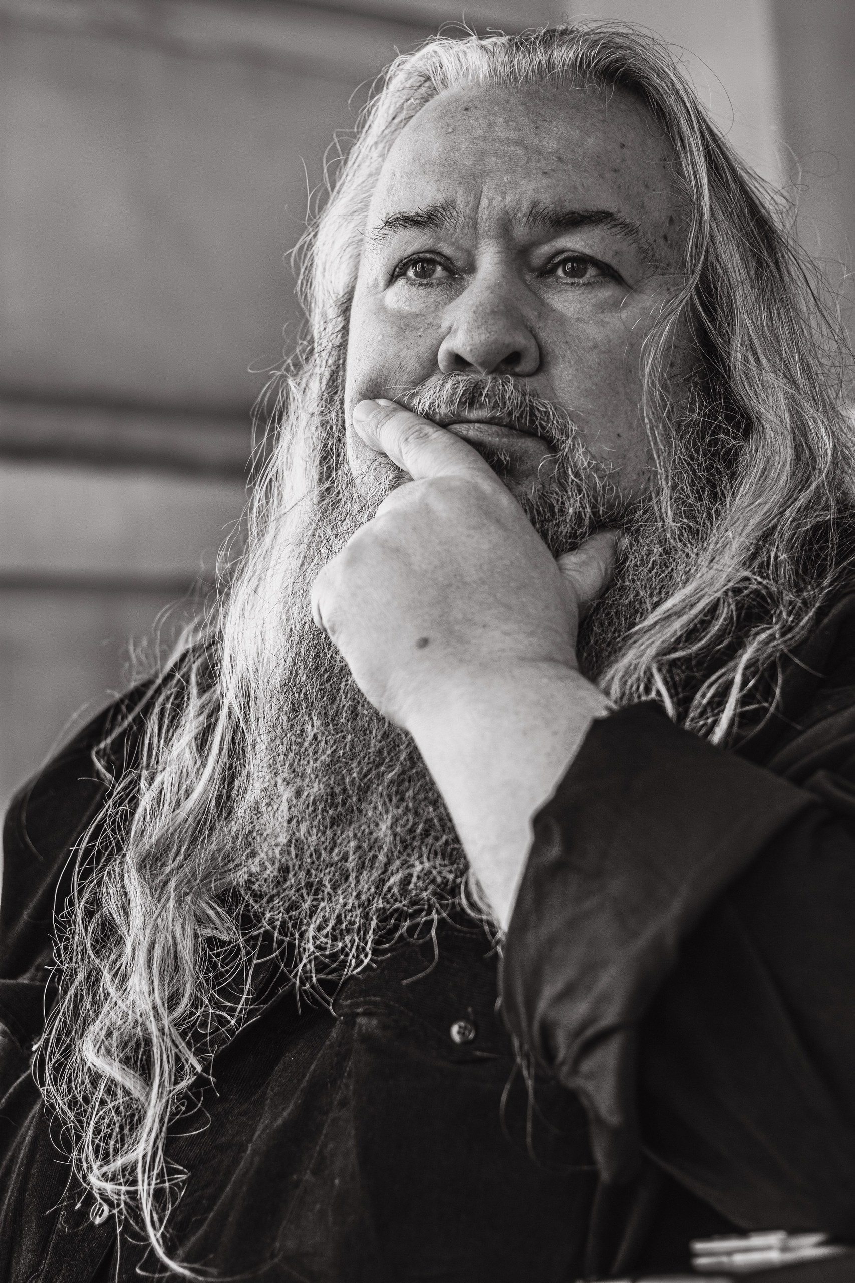 Alexander Karev. Séance photo pour un poète
