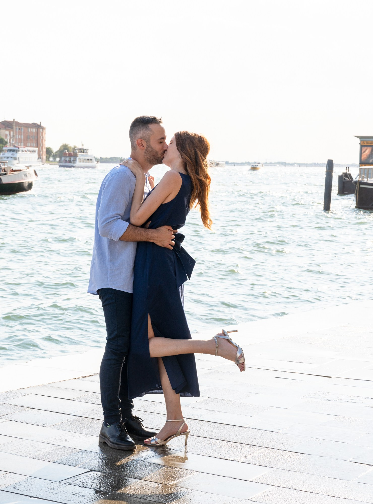 Sesión de Fotos de Preboda en Venecia | El Velo Blanco. El Velo Blanco I Fotógrafos de Bodas