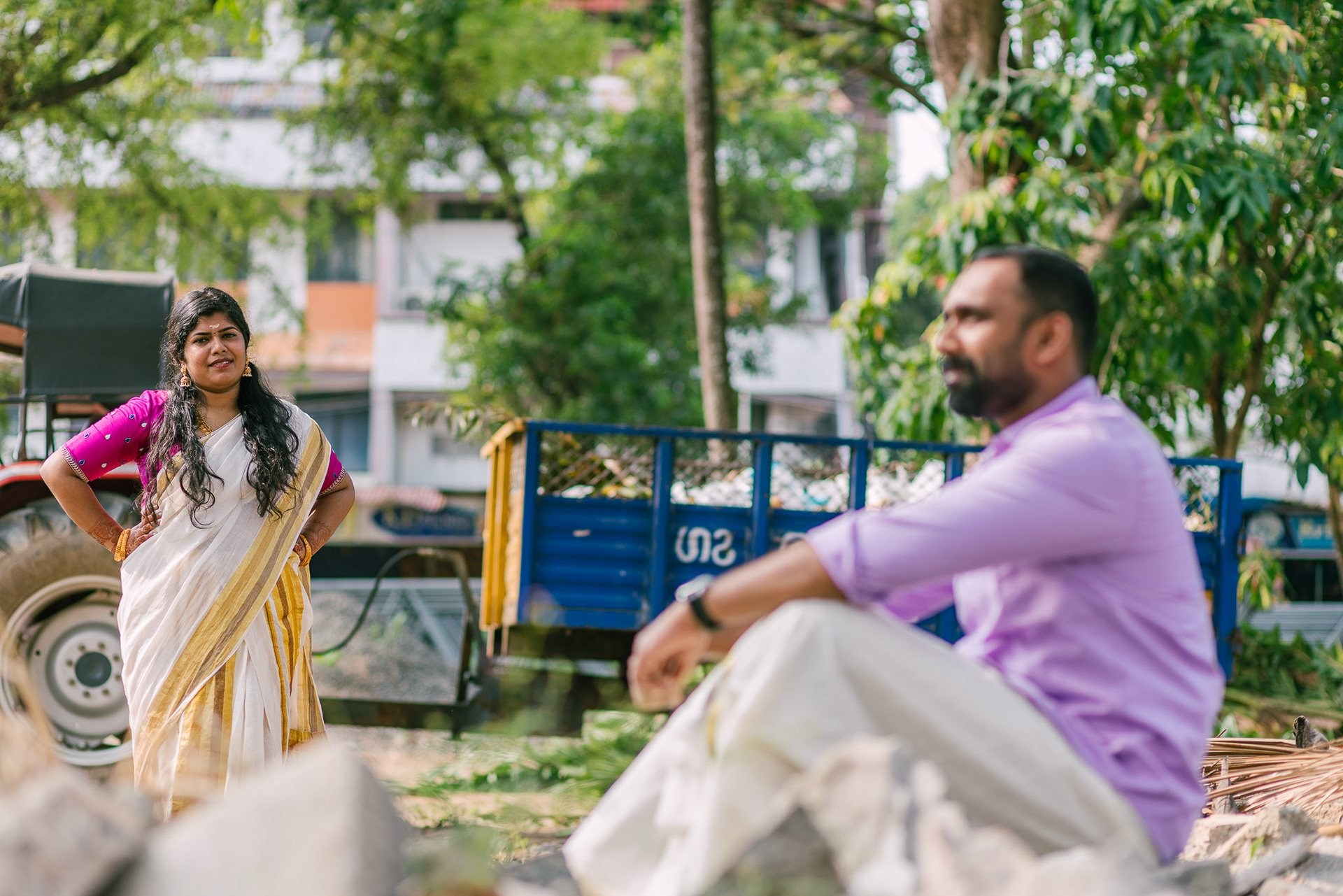 Engagement & Pre-Wedding Portraits in Thrissur, Kerala | ONEIRO