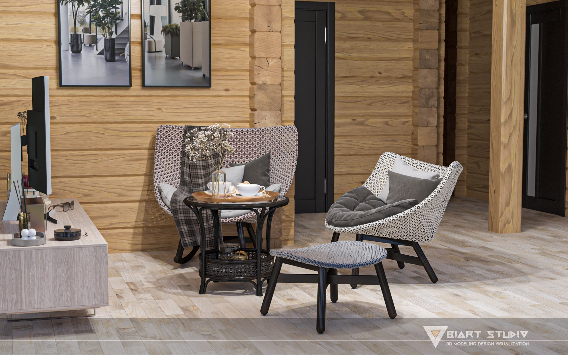 Интерьерная визуализация. Дизайн и визуализация