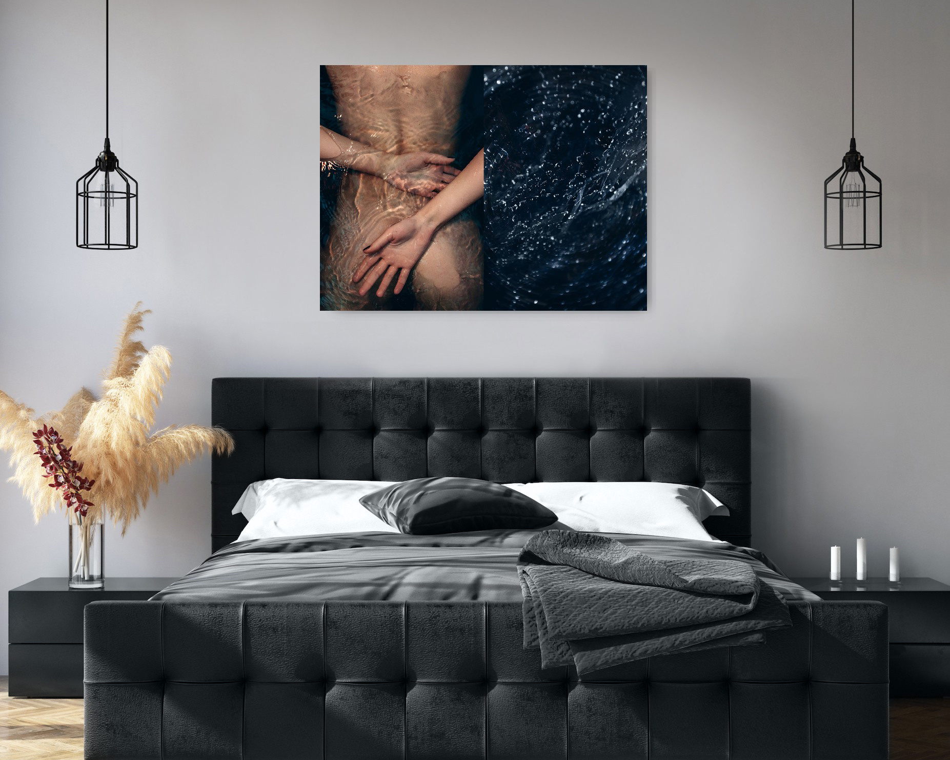 Closer to the water. Lolly Shine. Contemporary digital artist
