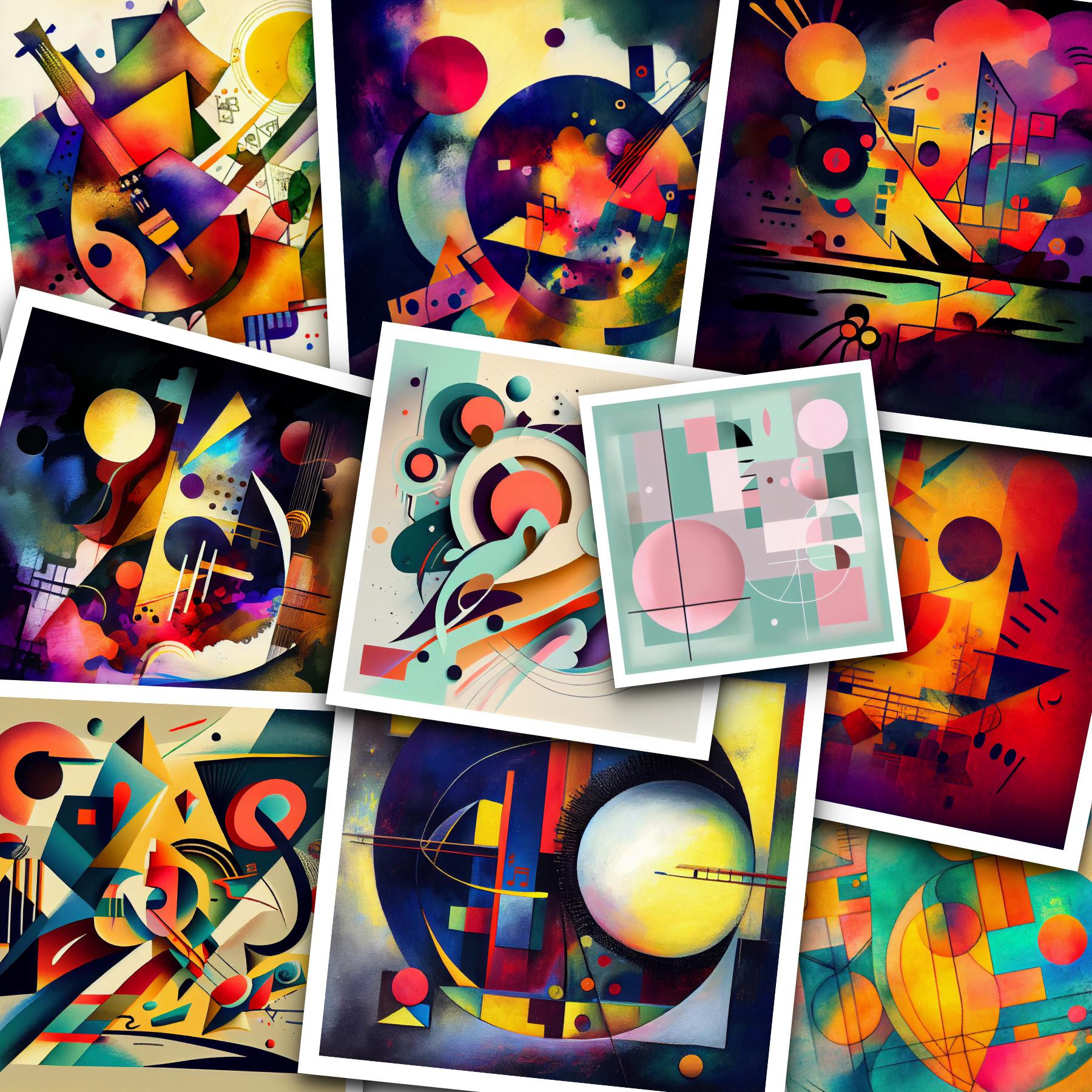 Collection “Music of the soul”. Lolly Shine. Contemporary digital artist