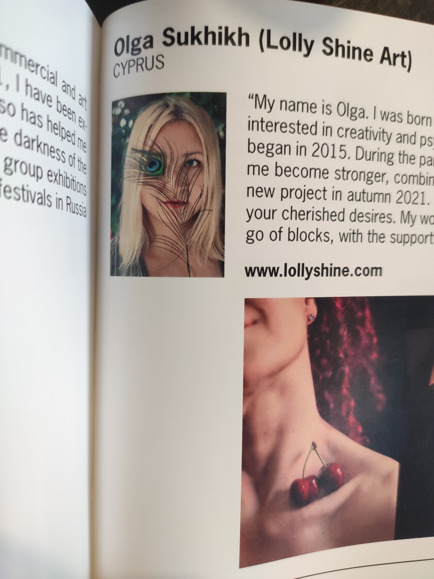 Exhibition in Barcelona, Spain. Lolly Shine. Contemporary digital artist