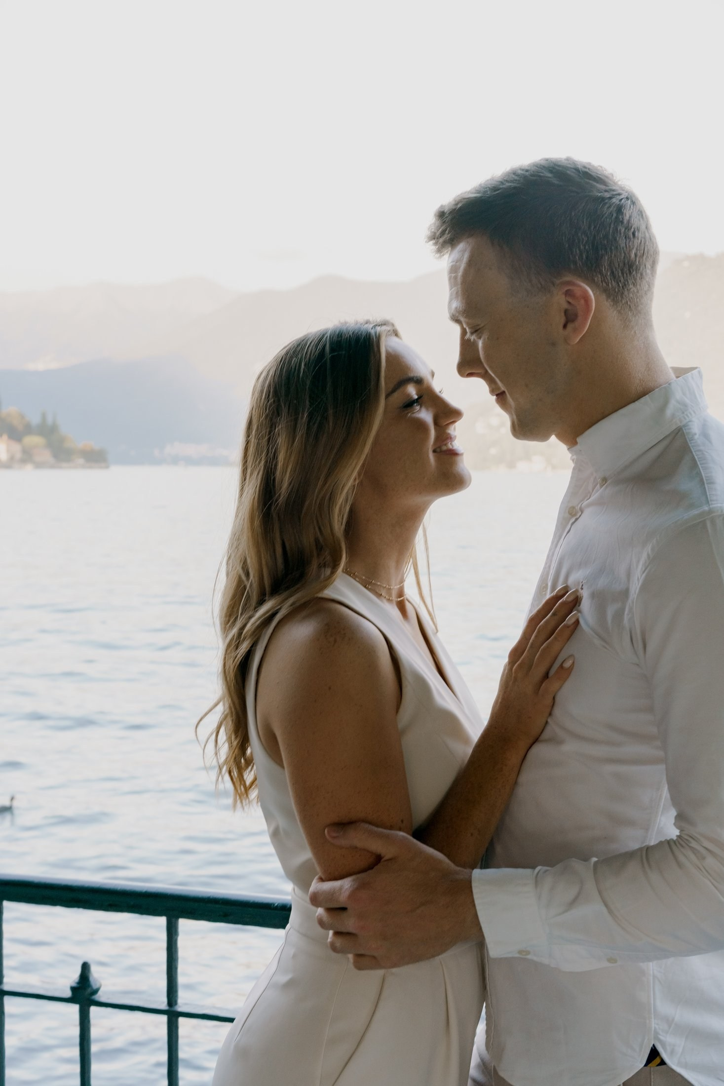 Lake Como Engagement Photo Session Photographer | Inna Zaytseva Photography. Wedding photographer in Europe. Based in Italy, Lake Como. Aesthetic elegant story-telling