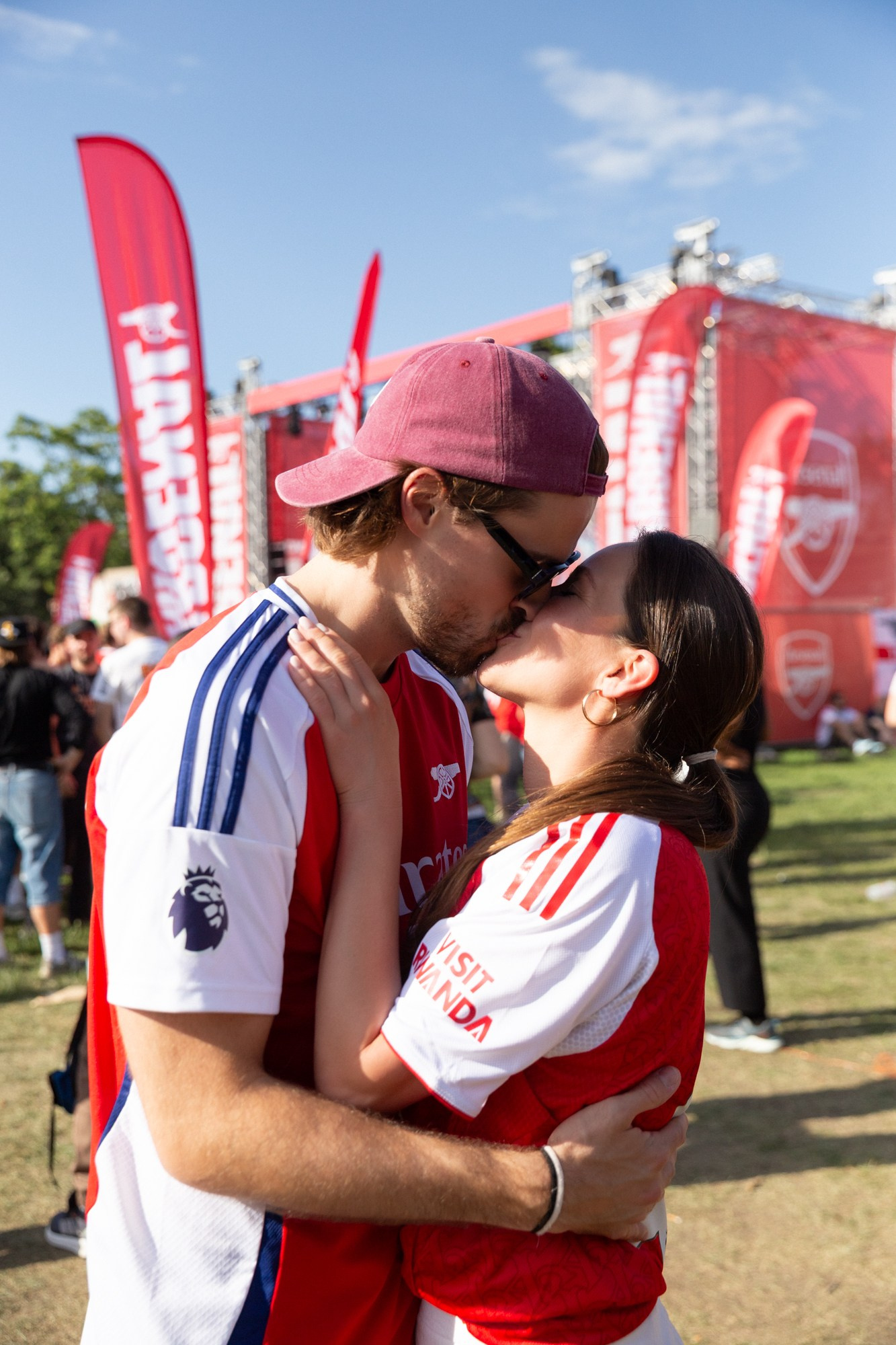 UEFA Champions League Final. Arsenal vs PSG. Budapest 2026. Arsenal Fan Zone. Photographer in Budapest — Yura Knyazev