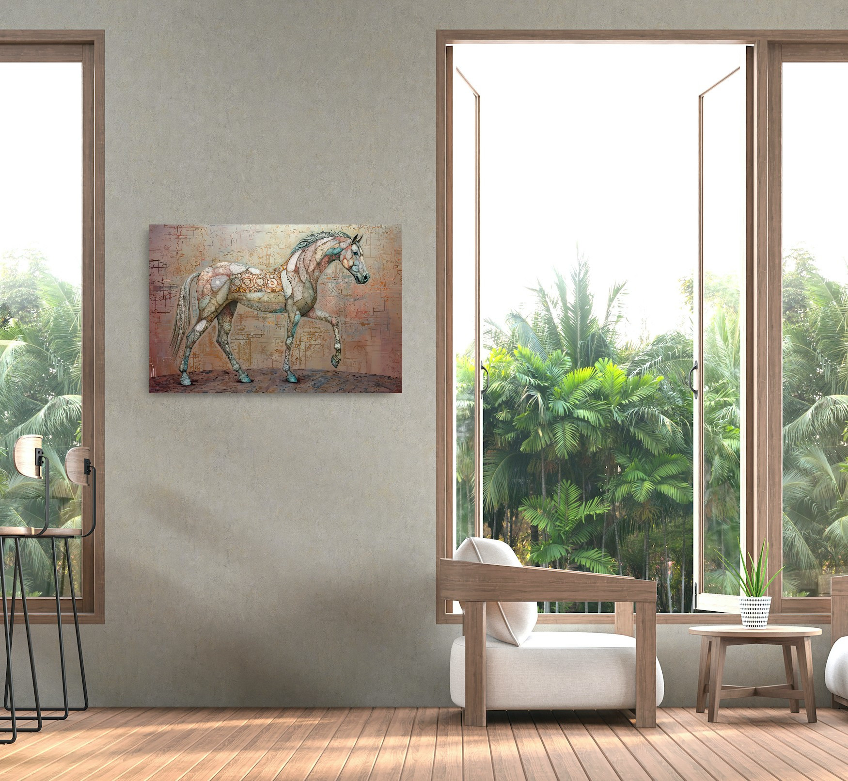 Horse Collection Sacred Animals Artwork #24 Lolly Shine. Lolly Shine. Contemporary digital artist