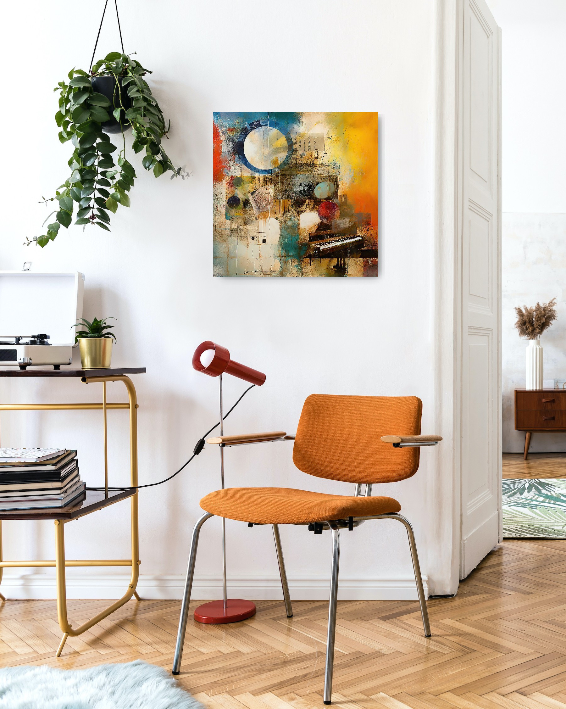 Abstract collection Music of the soul artwork #18. Lolly Shine. Contemporary digital artist