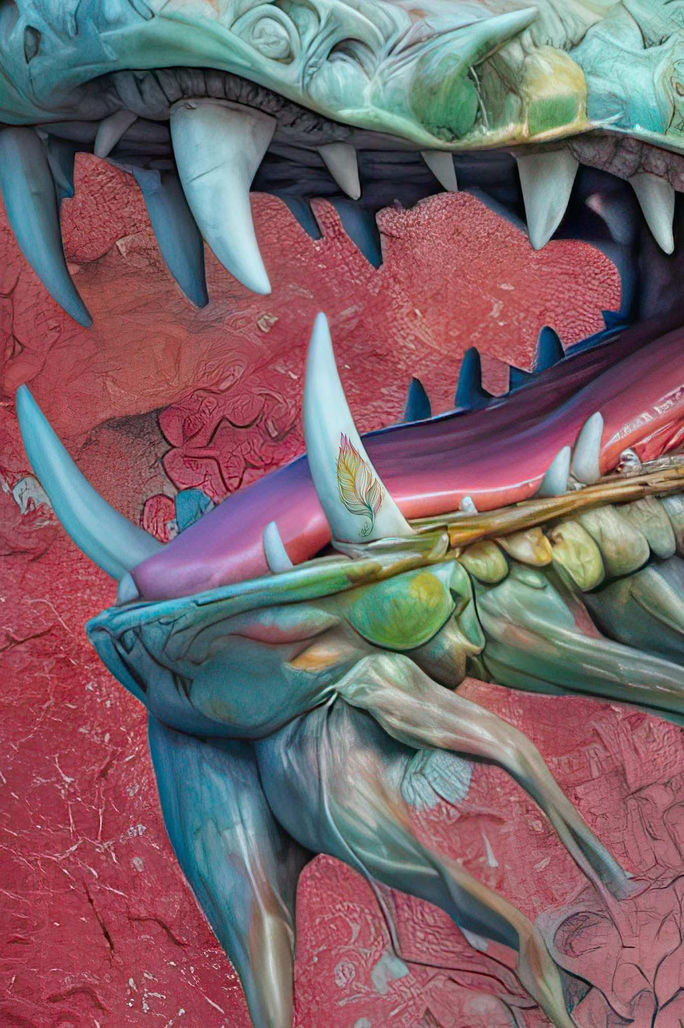 Dragon Collection Sacred Animals Artwork #6 Lolly Shine. Lolly Shine. Contemporary digital artist