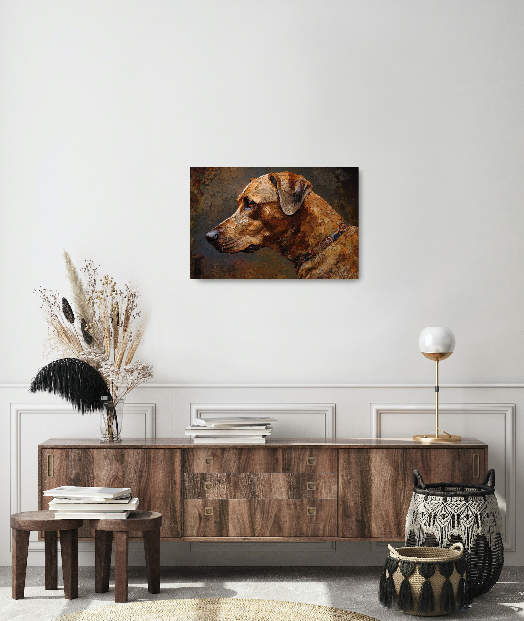 Dog Collection Sacred Animals Artwork #33 Lolly Shine. Lolly Shine. Contemporary digital artist