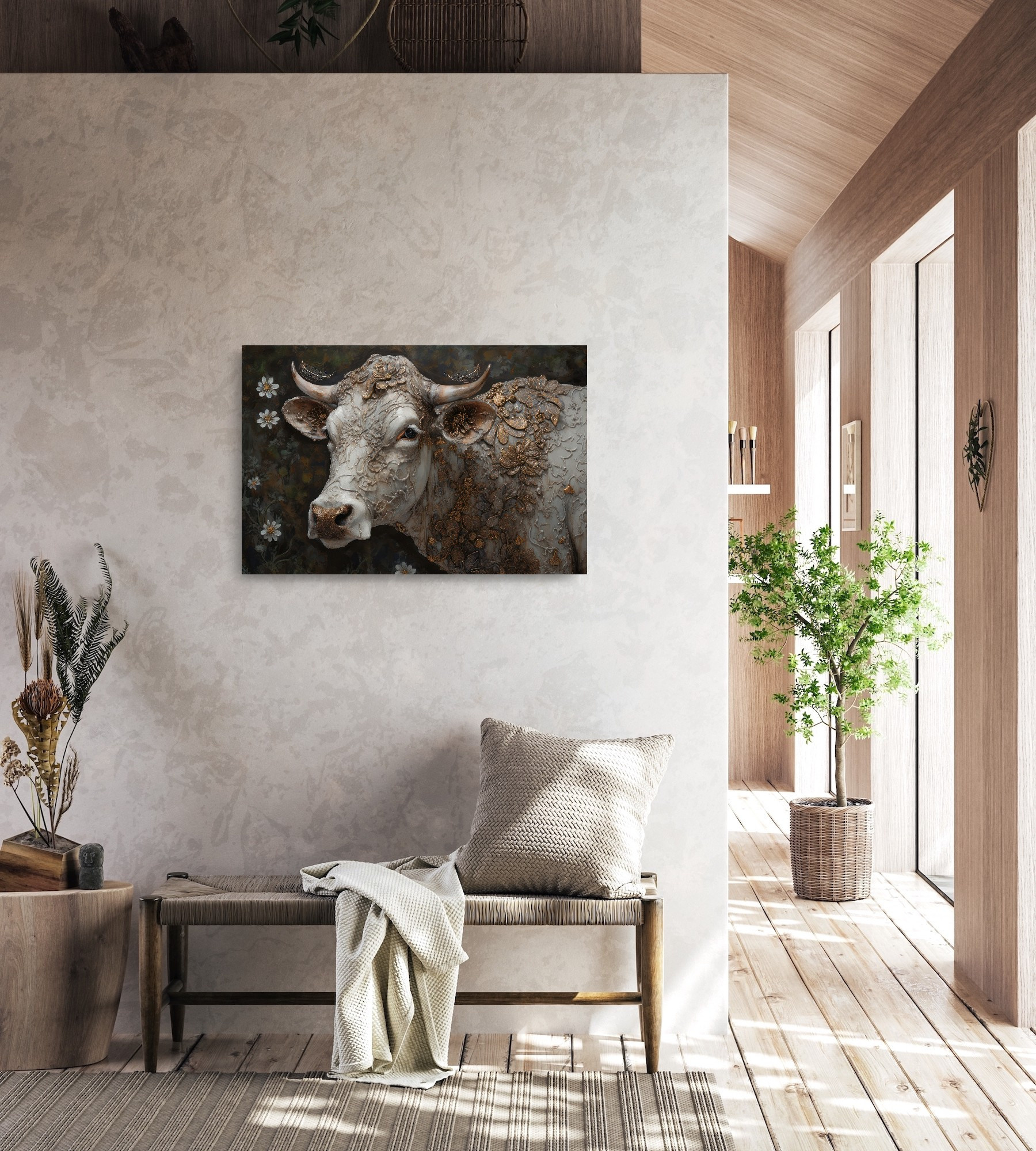 Cow Collection Sacred Animals Artwork #31 Lolly Shine. Lolly Shine. Contemporary digital artist