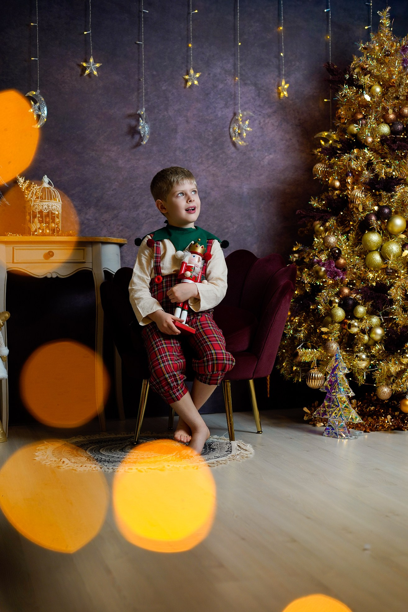 Sedinta foto Craciun. Cuibul foto