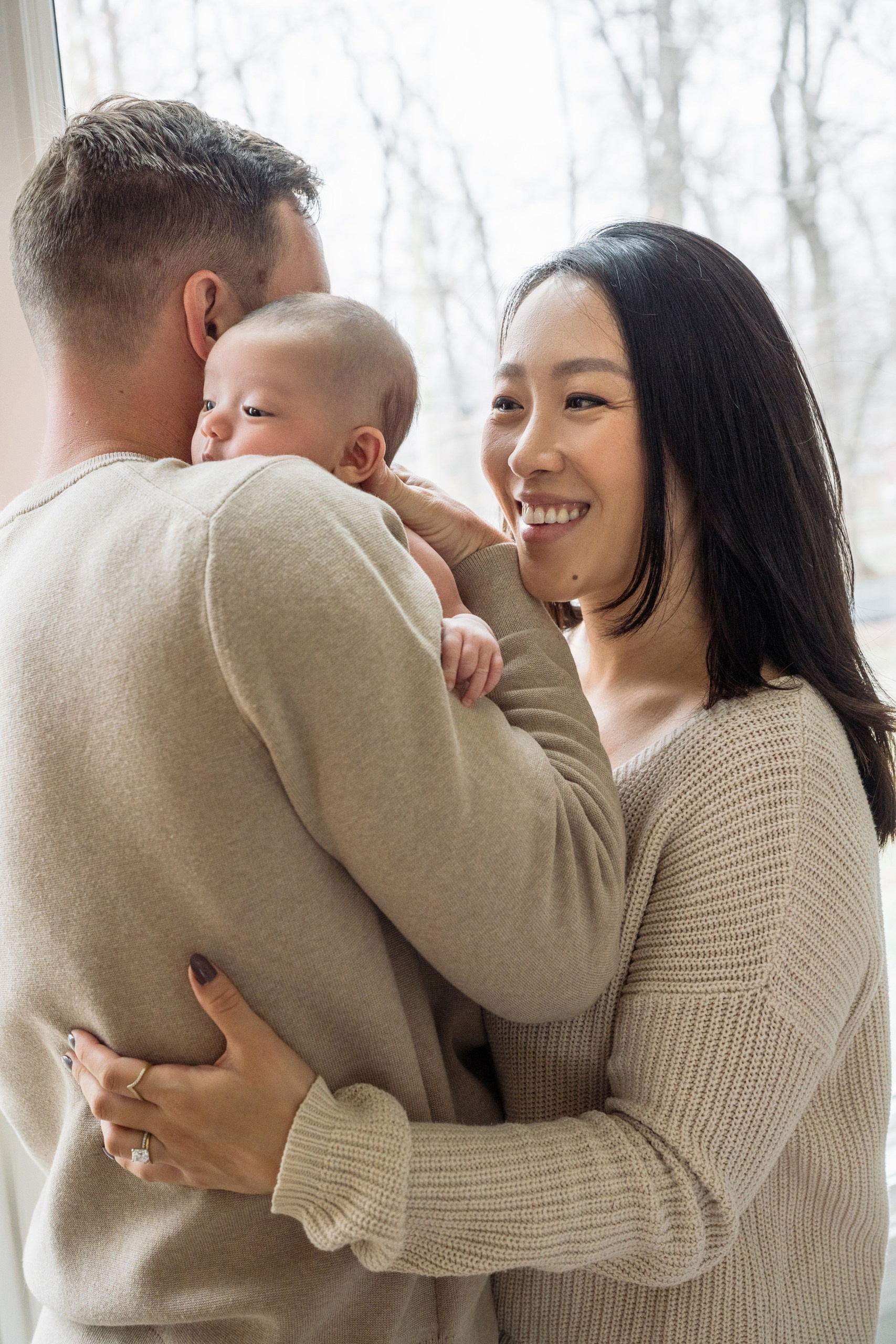 Kristine, Brian, Sloane. Alisa Tant — Family and newborn photographer Bucks County, Montgomery county, Philadelphia, NJ