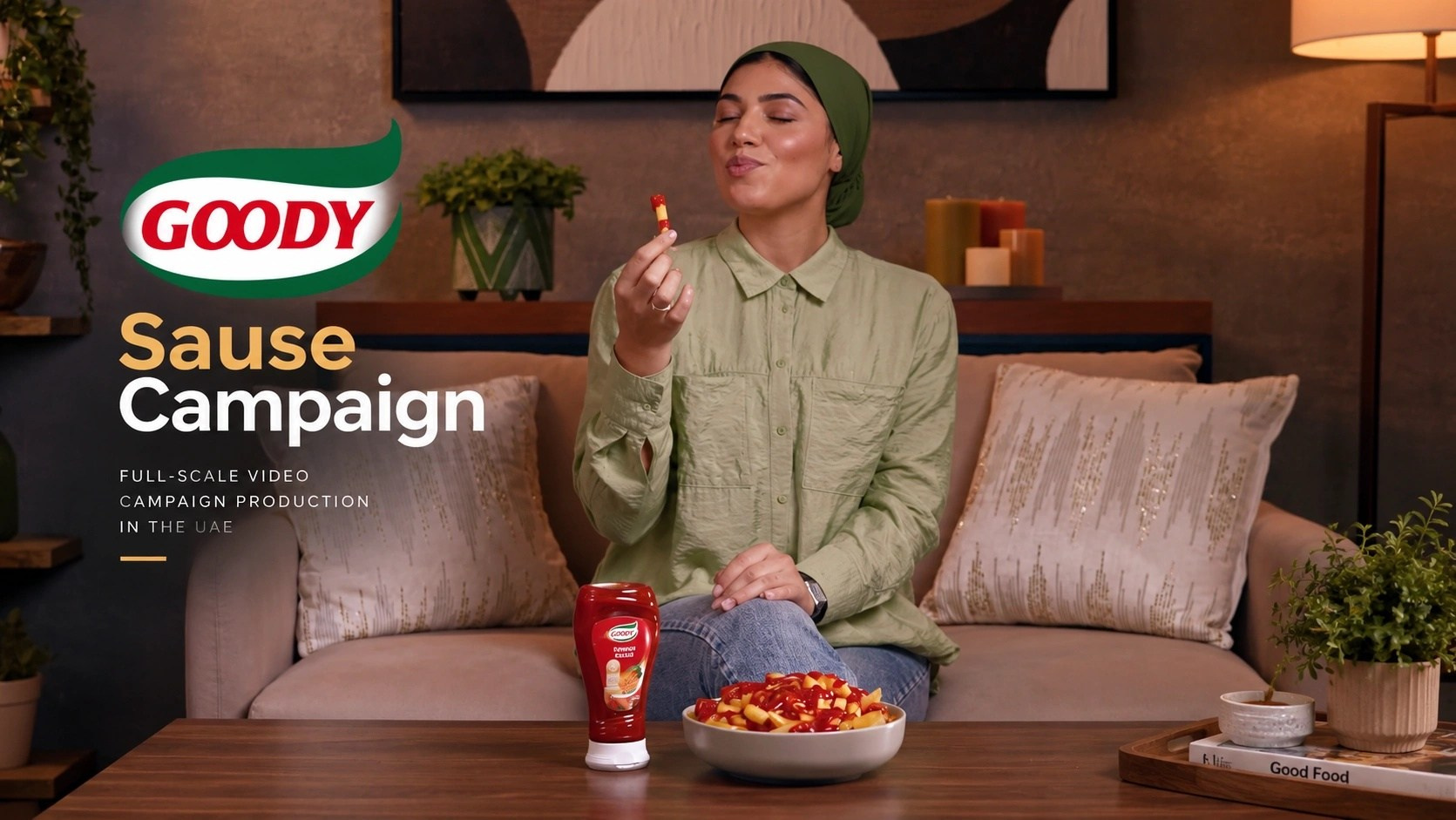 Food Video Production UAE | Goody Brand Campaign. RightNow Production