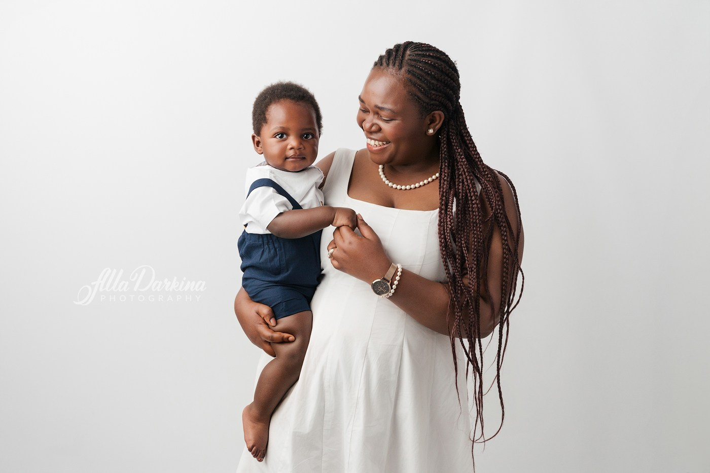 One year baby studio session. Newborn and family photographer. Hills District. Sydney