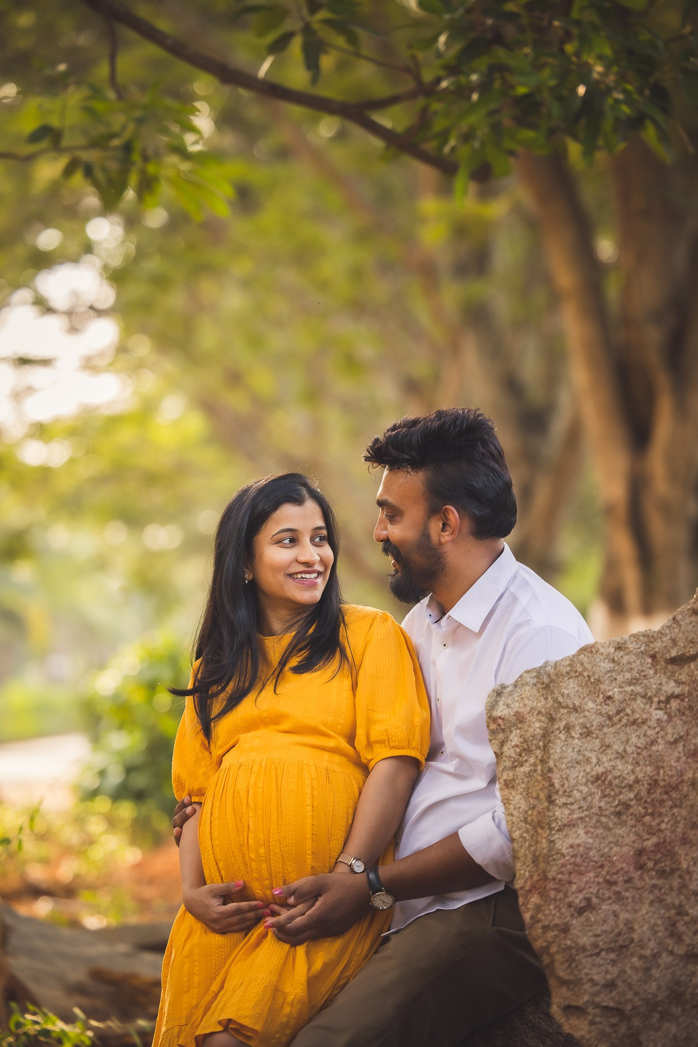 Anusha maternity portraits | Bangalore, India