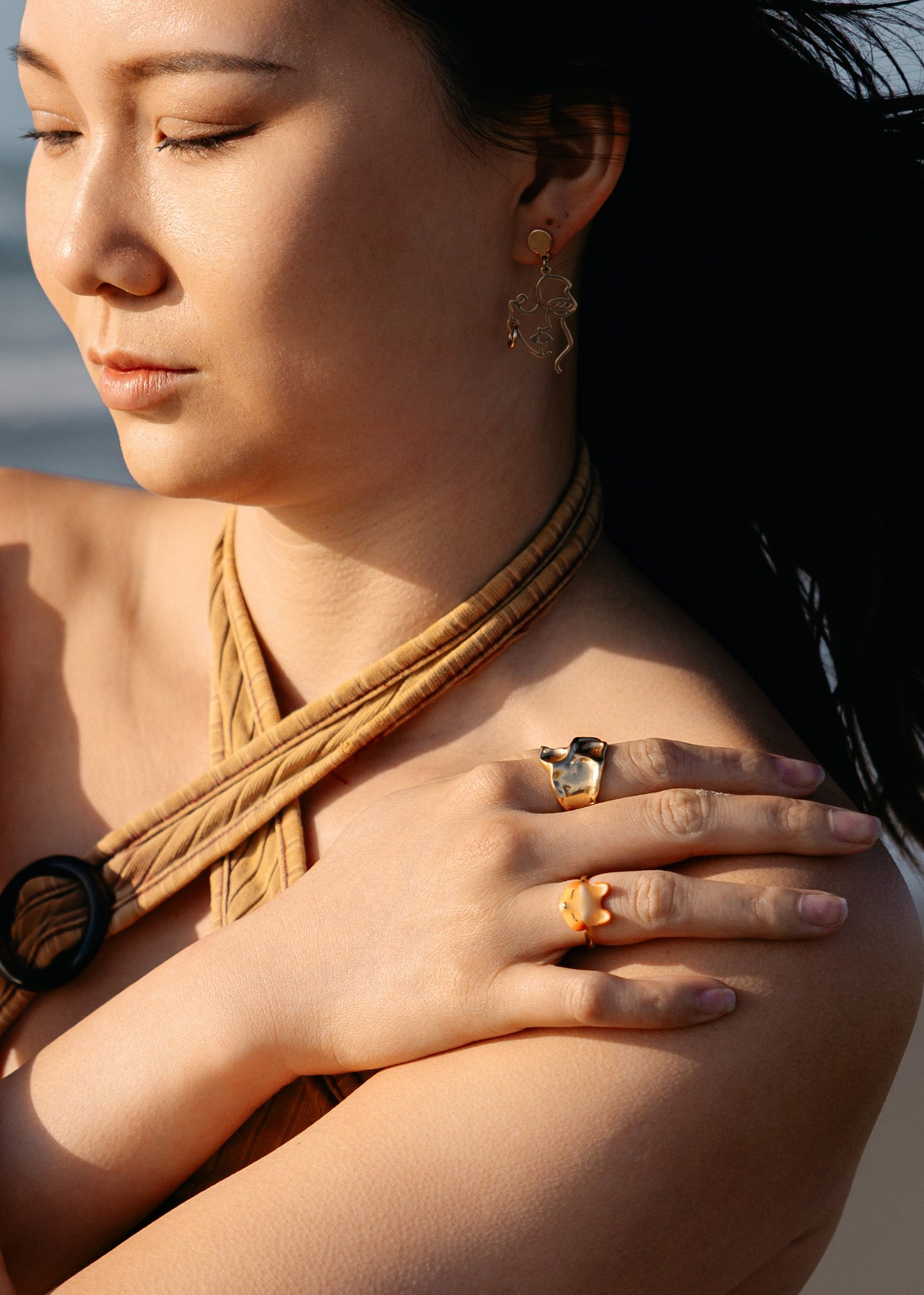 Beach Portrait Photoshoot in the Netherlands — Sunset Vibes. Romantic & Soulful Photography by Natalia Olhova in Rotterdam