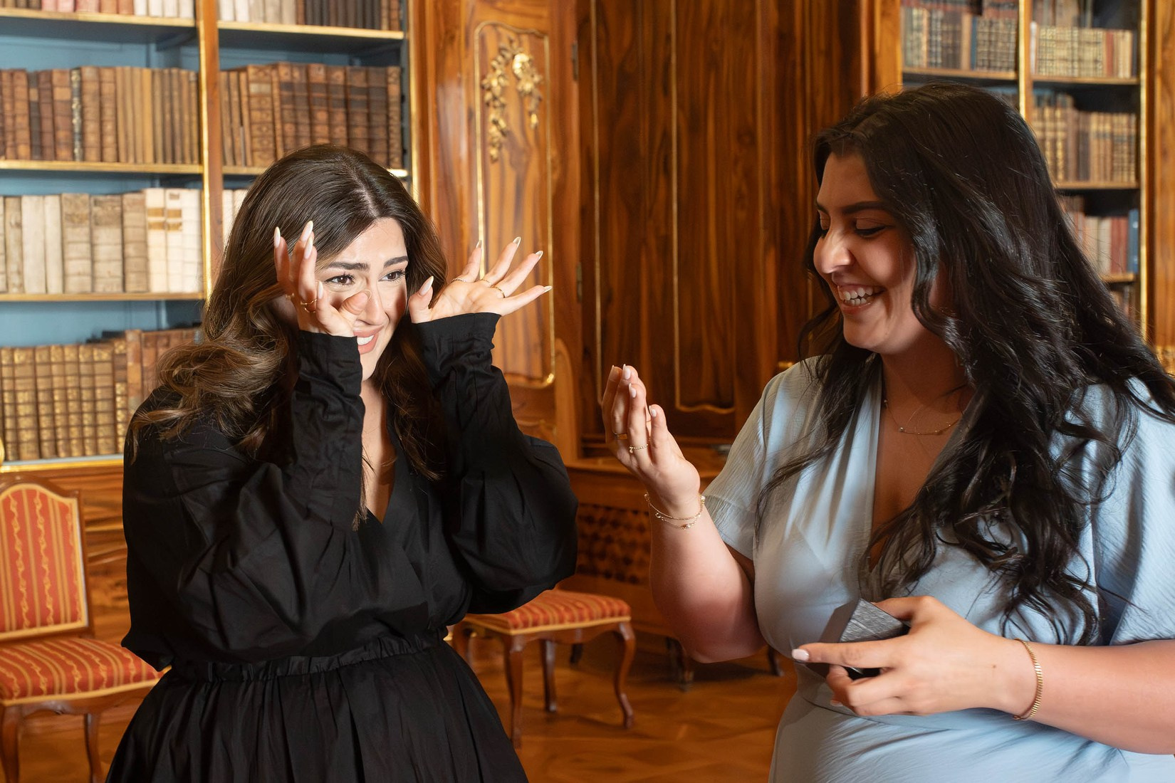 Strahov Library Prague Proposal | Surprise Engagement Photos in Prague