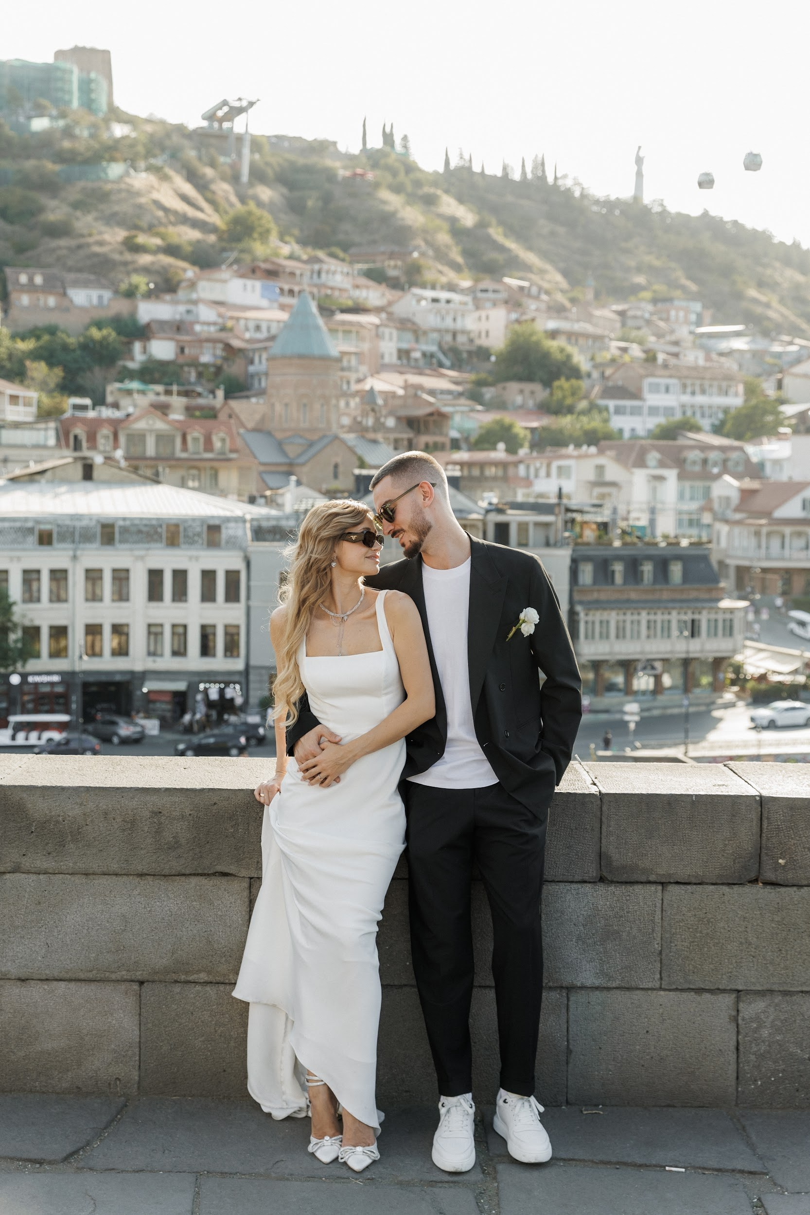 Молодожены в Тбилиси
