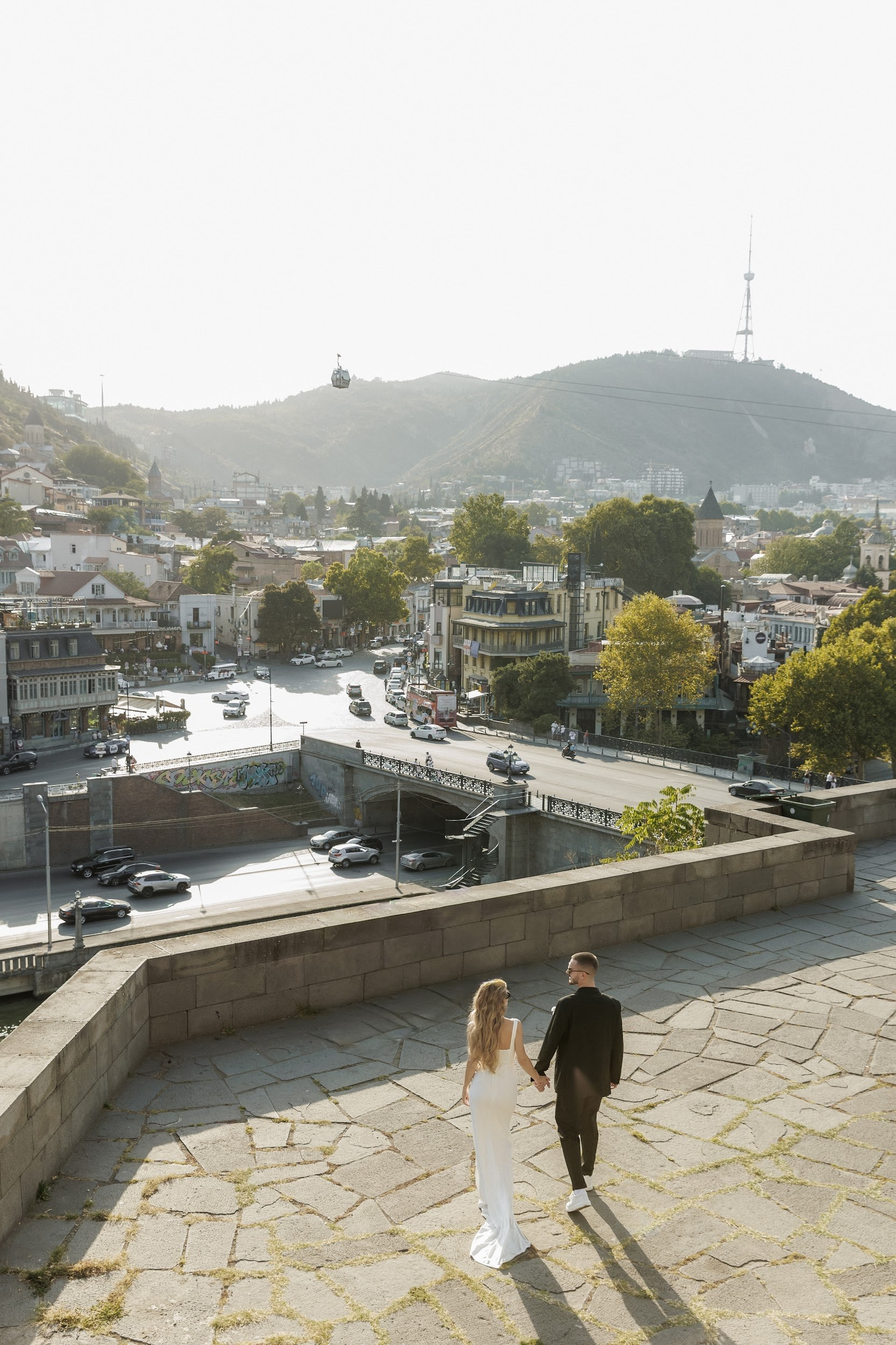 Прогулка в Тбилиси для молодоженов