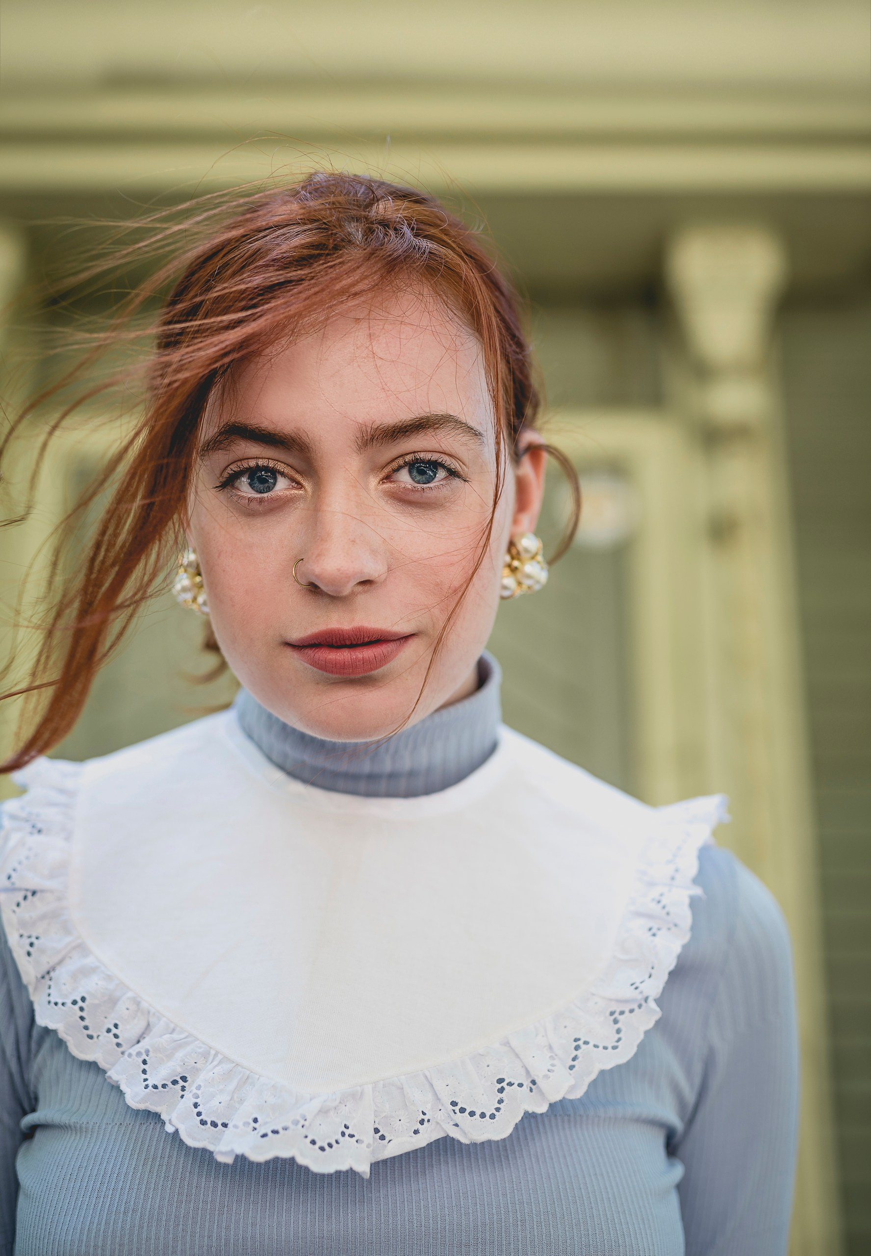 Close-up lifestyle portrait, relaxed mood and candid expression, Riga photographer for portraits