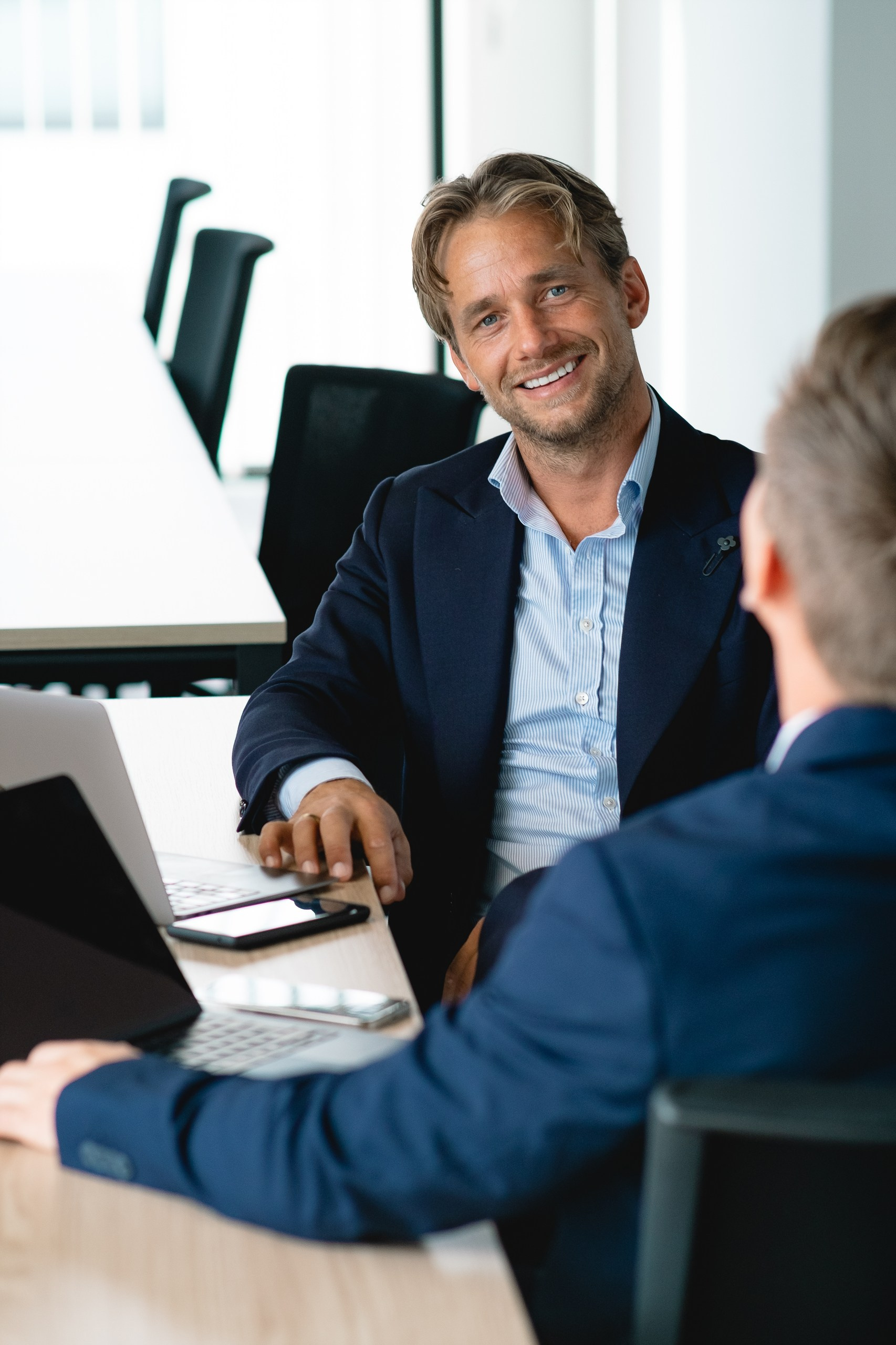 Business content photoshoot in Alicante for Norwegian Capital