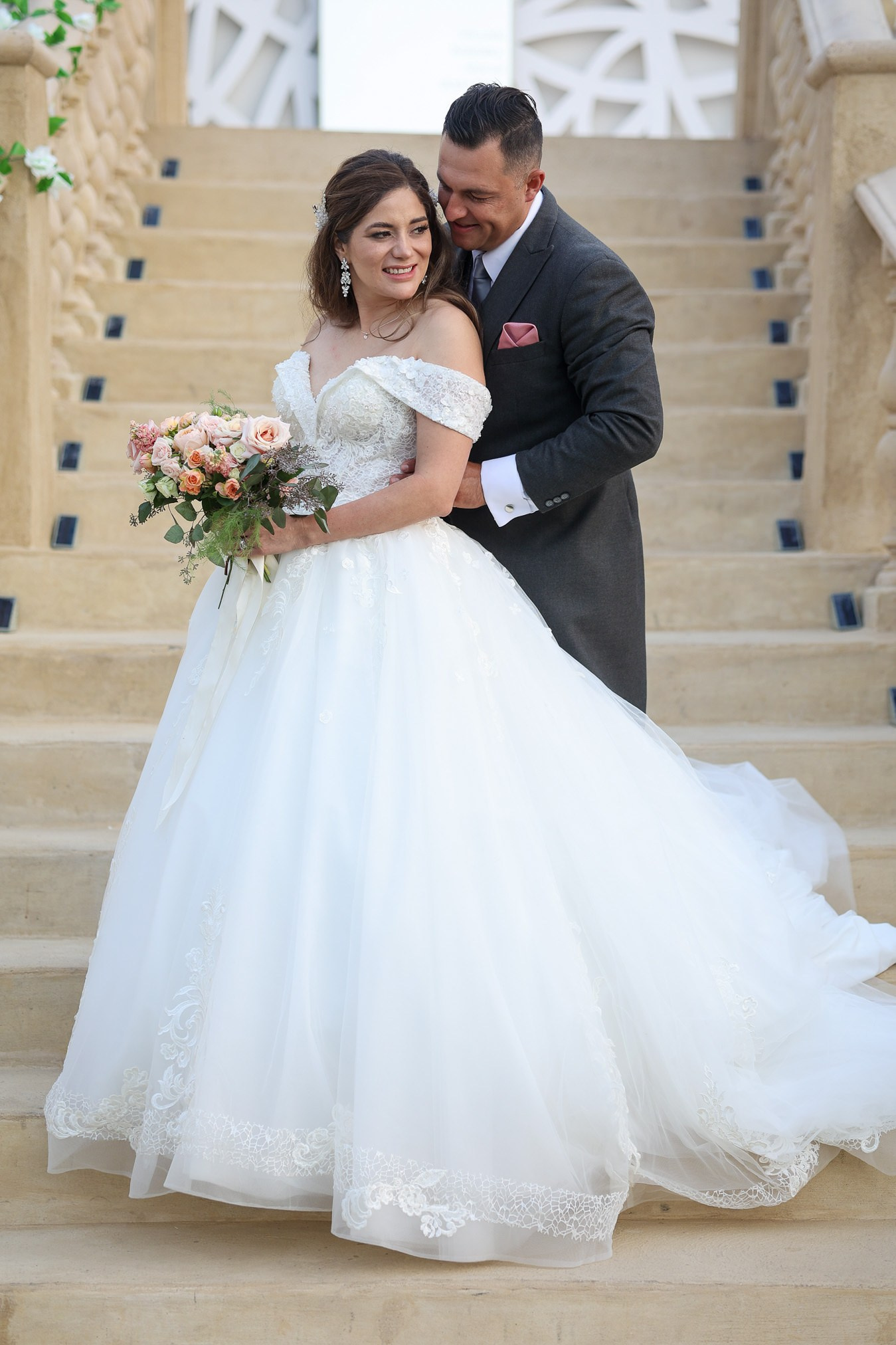 Jardin Casa Bella Tijuana Boda Hector y Jeanette. Estudio de fotografia en Tijuana