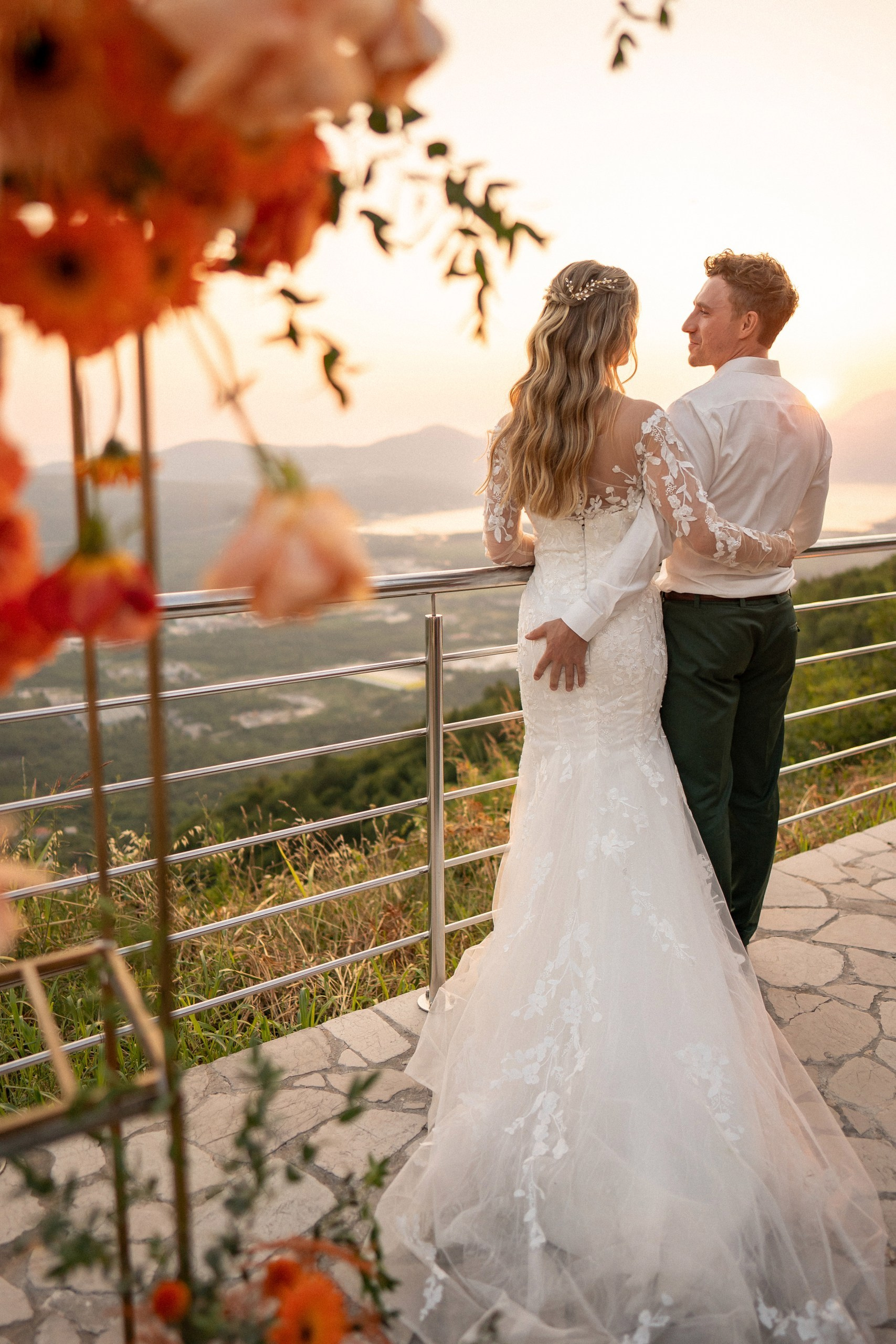 Bryllup i villa Eagle Eye over Kotor i Montenegro