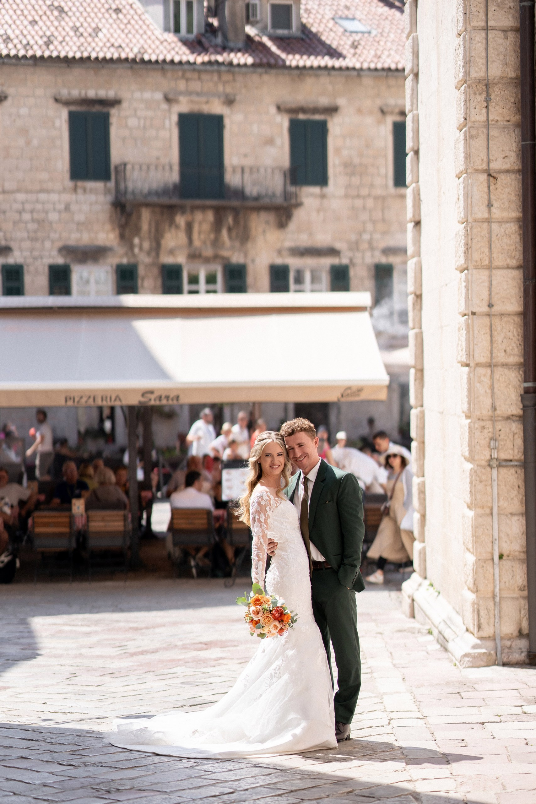 Bryllup i villa Eagle Eye over Kotor i Montenegro