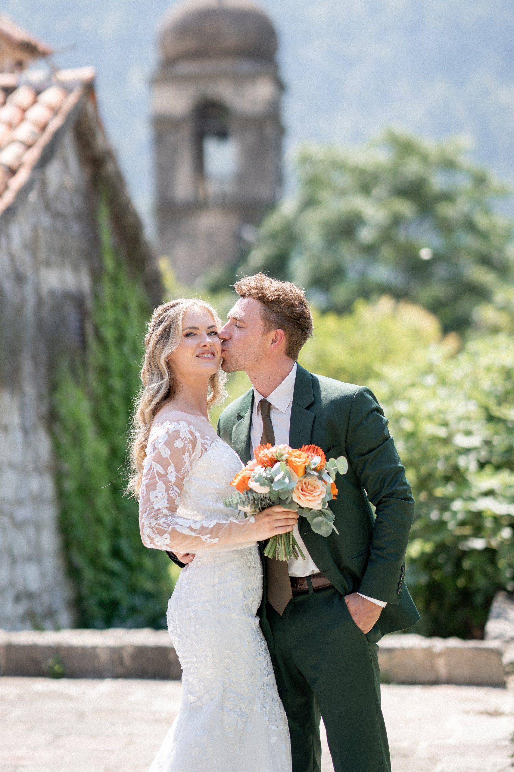 Bryllup i villa Eagle Eye over Kotor i Montenegro
