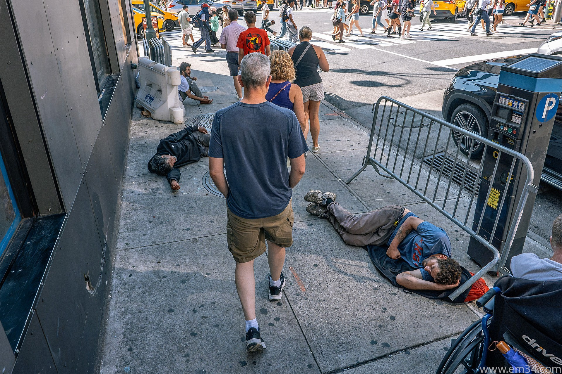 Spain vs Argentina Fans in Times Square | Street Photography by Emin Kuliyev