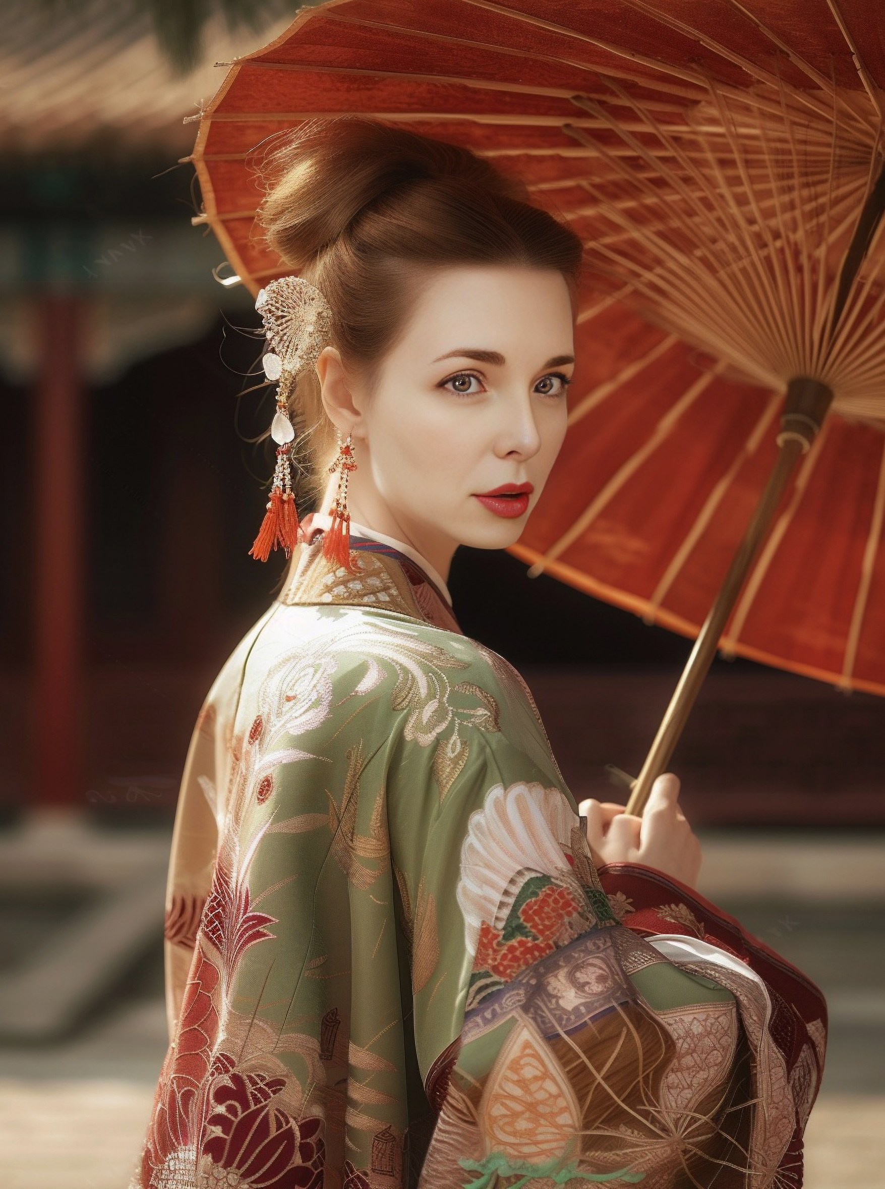 Lola Pi's personalized AI avatar: art born out of inspiration. Photographer in Shanghai — Lola Pidluskaya