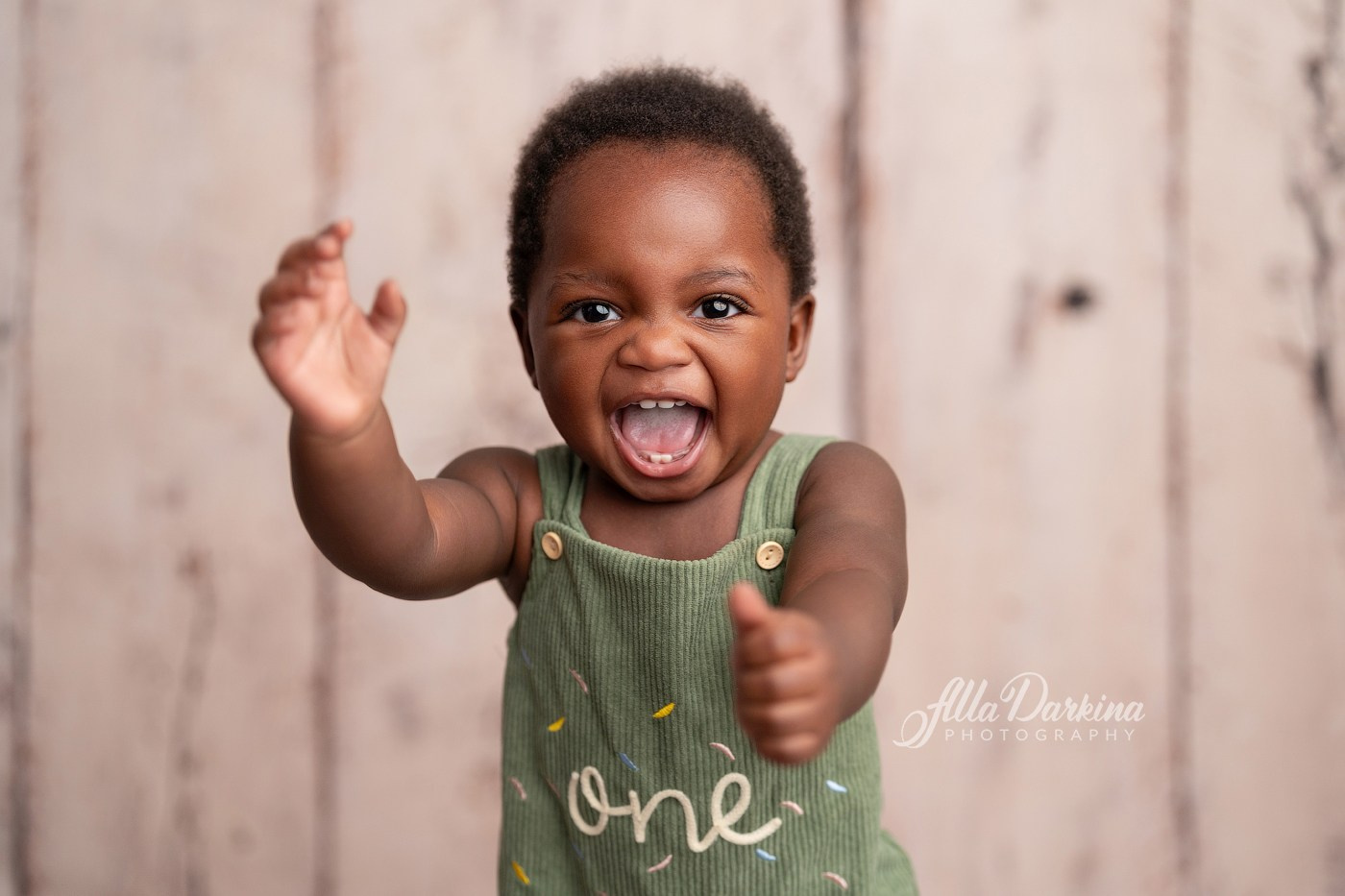 One year baby studio session. Newborn and family photographer. Hills District. Sydney