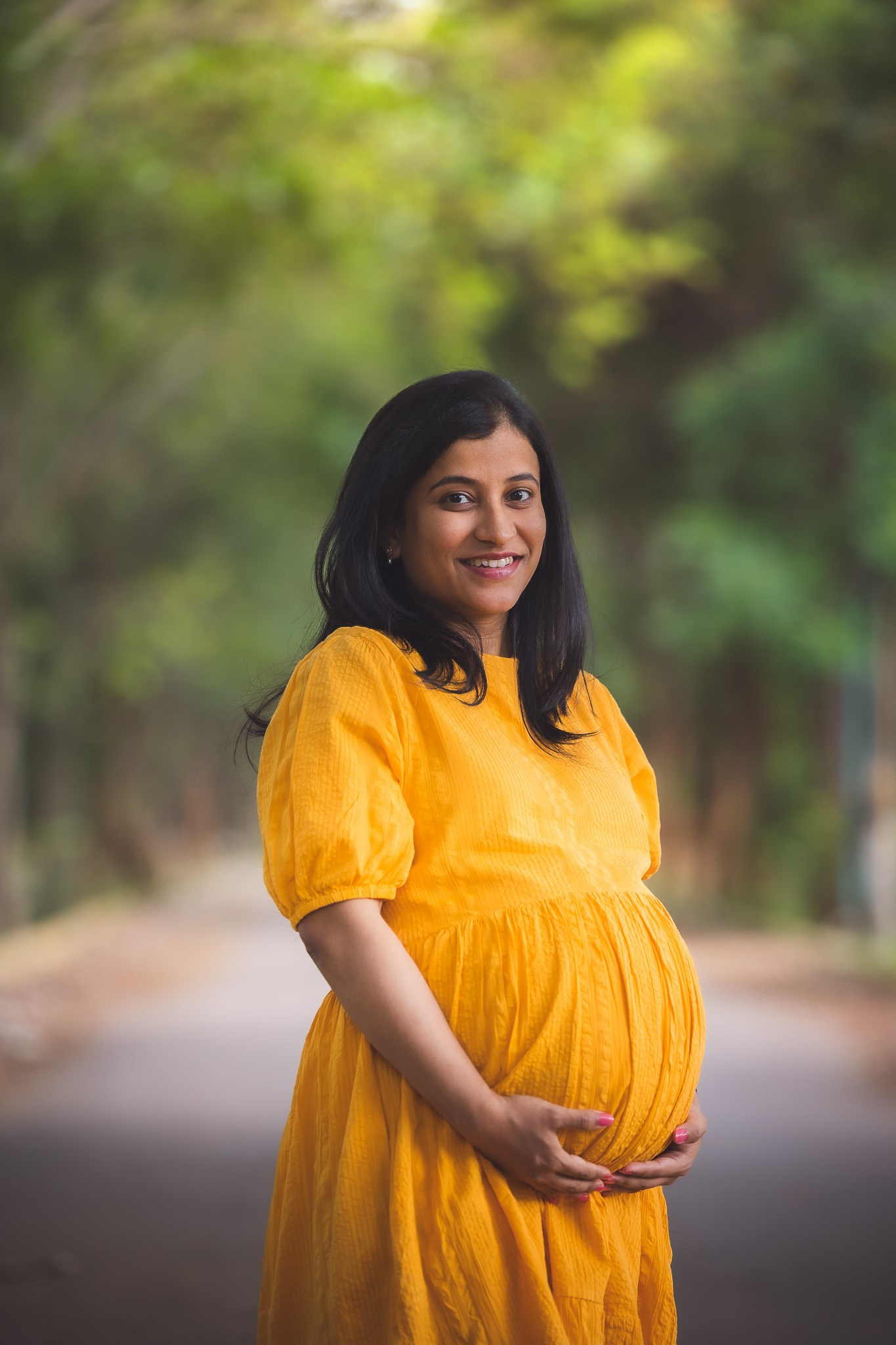 Anusha maternity portraits | Bangalore, India